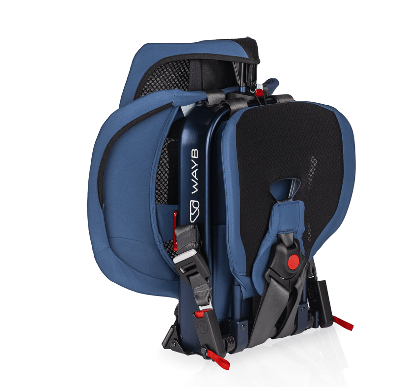 WAYB Pico Lightweight Travel Car Seat for Toddlers - FAA Approved Compact & Portable Booster - Perfect for Airplanes, Road Trips & Everyday Use