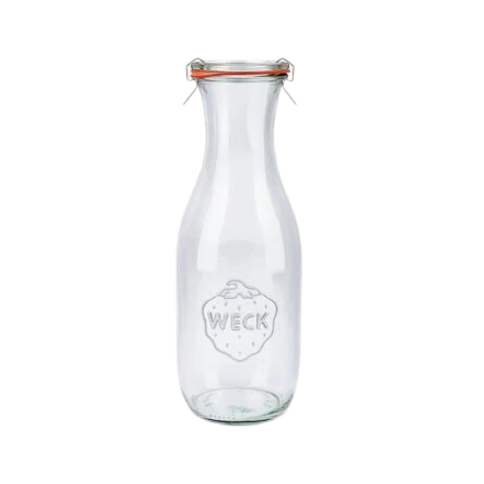 Weck 766 Juice Jar - 1062ml (35.9 Oz) Glass Canning Jar with Airtight Lid - Perfect for Fresh Juices, Homemade Jams, Pickling & Food Storage