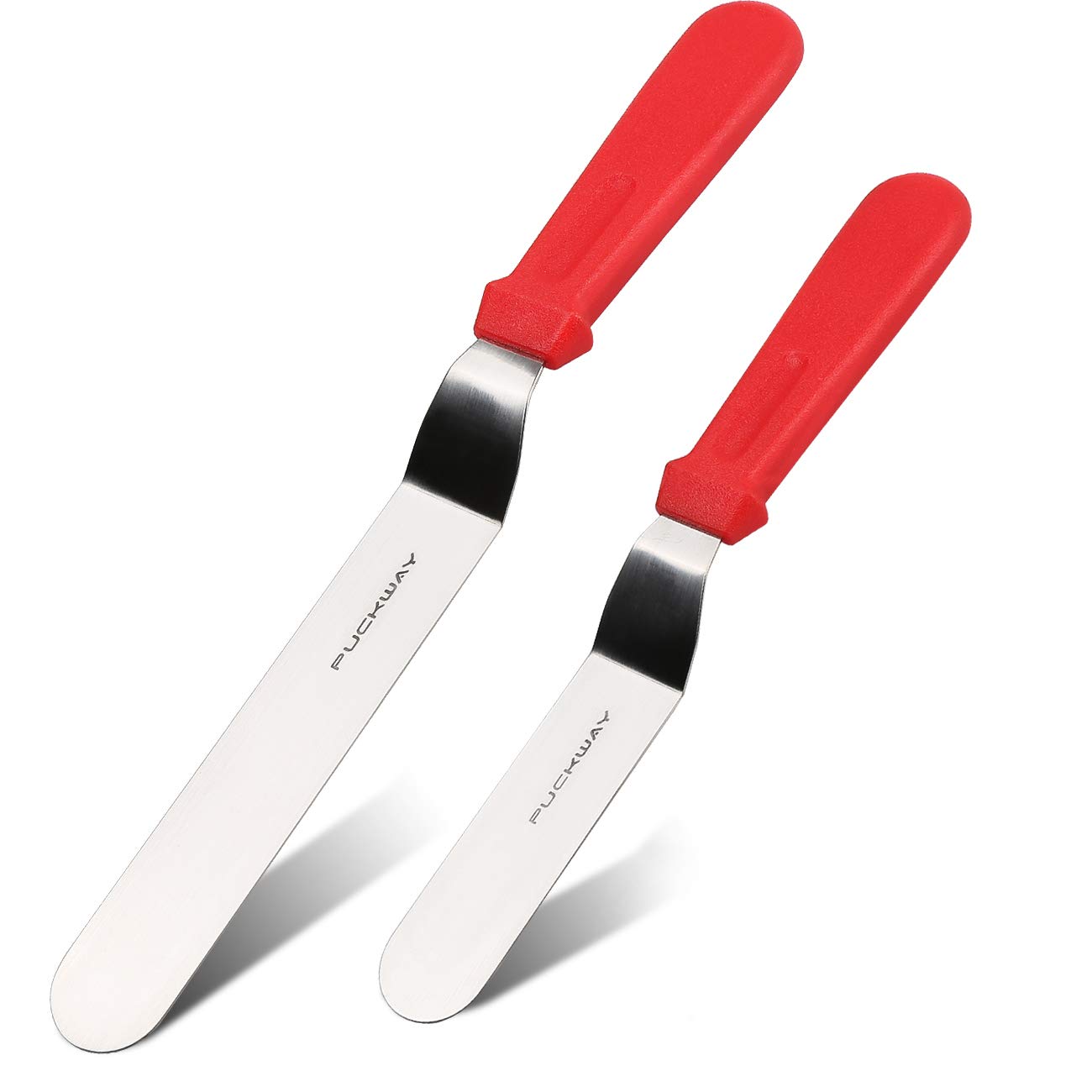 Stainless Steel Angled Icing Spatula Set - 6
