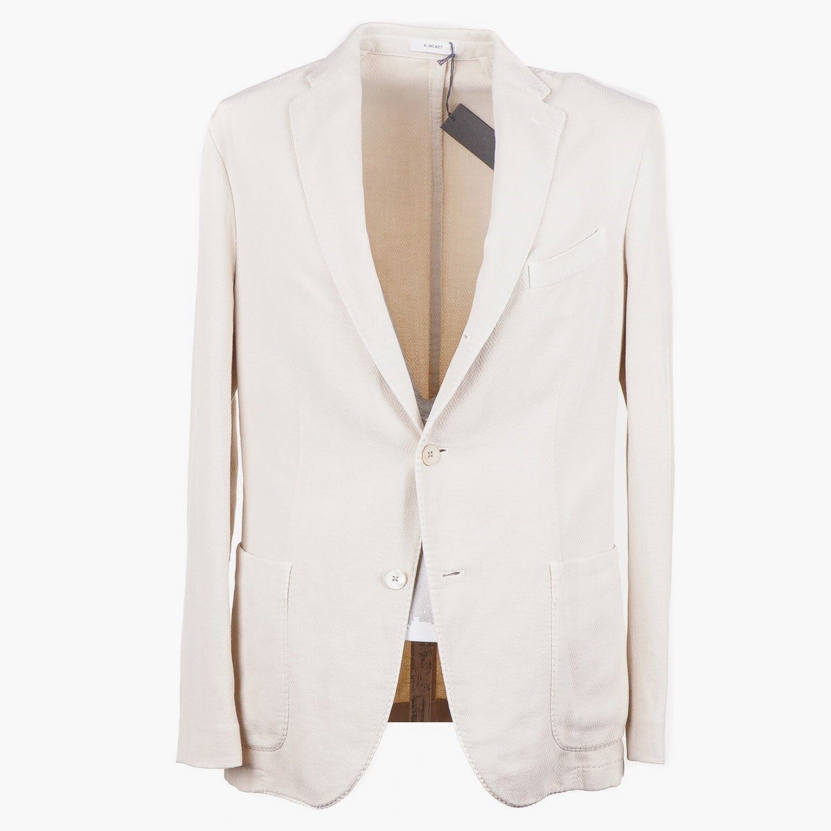 Boglioli Men's Cotton Linen K Jacket - Lightweight Summer Sport Coat Blazer for Business Casual & Outdoor Events