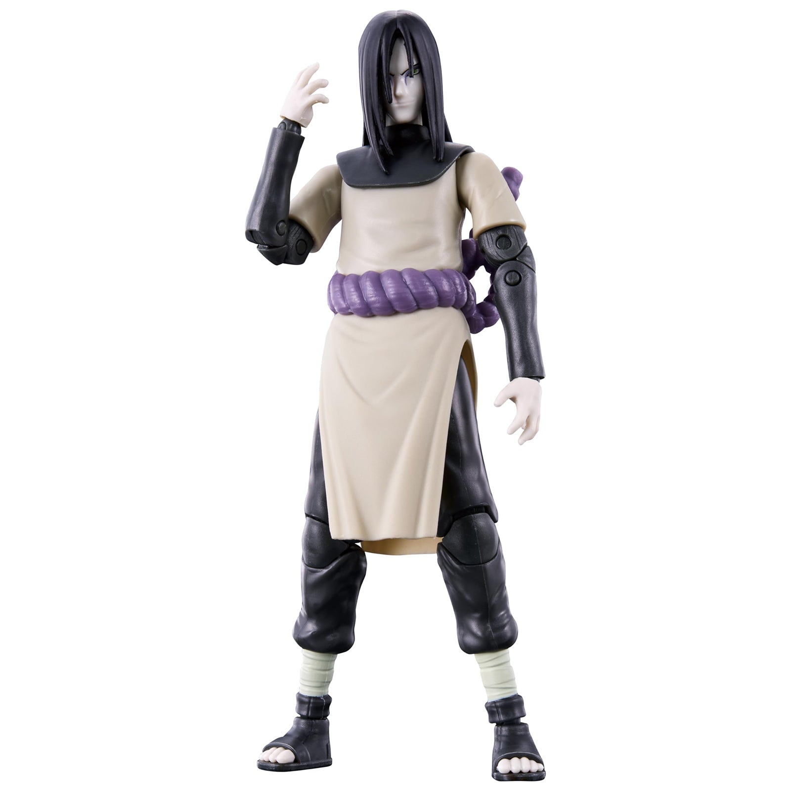 Bandai Naruto Shippuden Anime Heroes Orochimaru 6-Inch Action Figure Collectible Toy - Perfect for Anime Fans, Collectors & Home Decor Display