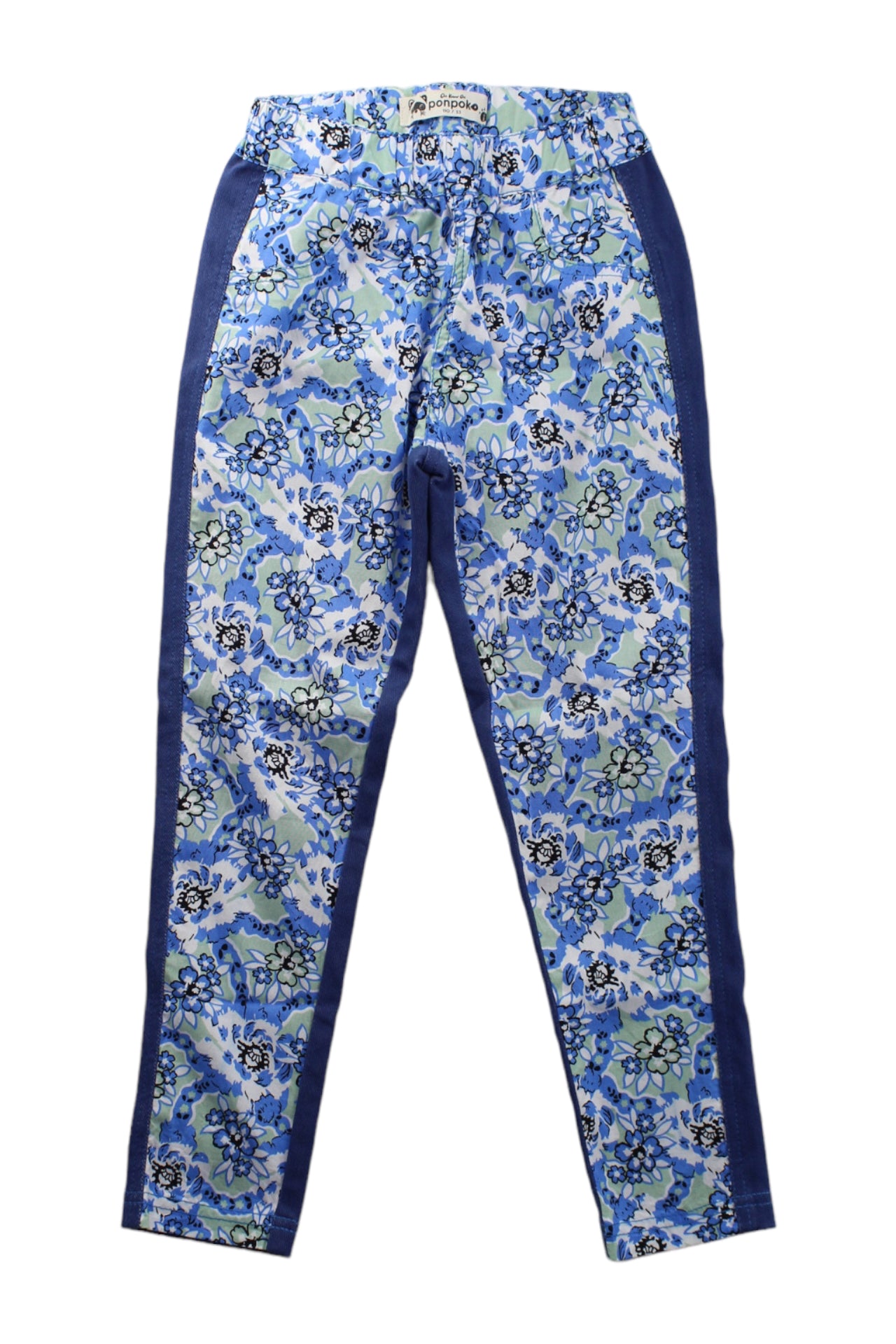 Ponpoko Casual Pants for Toddlers 4T - Comfortable Elastic Waist Playwear for Boys & Girls - Perfect for Daycare, Playdates & Outdoor Activities