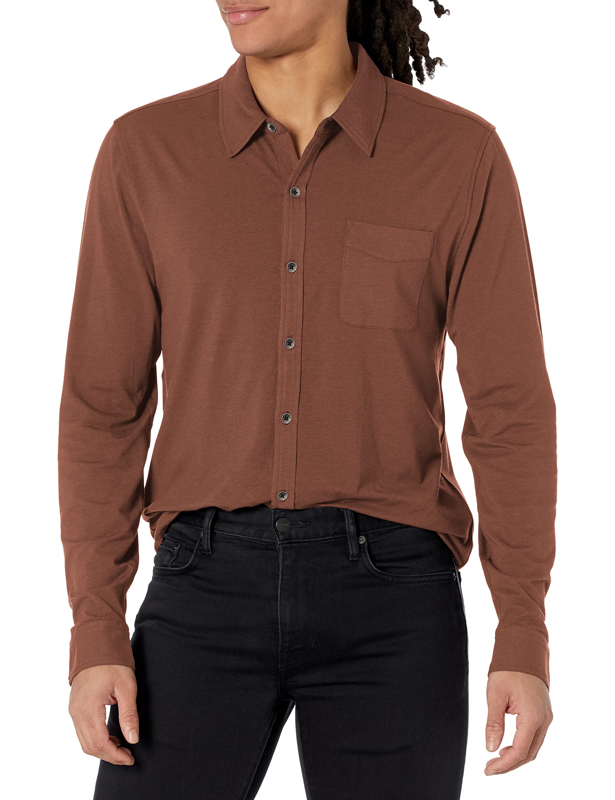 PAIGE Men's Stockton Button Up Long Sleeve Shirt | Casual & Dressy Button Down Shirt for Men | Perfect for Office, Date Night & Business Casual Outfits
