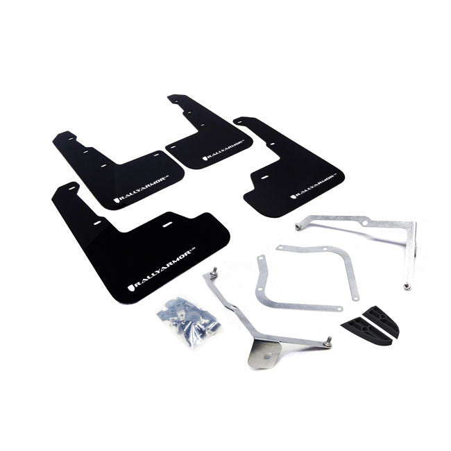 Rally Armor UR Mud Flaps for Subaru WRX STI 2015-2021 | Durable Splash Guards for Off-Road & Street Driving | Perfect for Rally Racing & Winter Protection