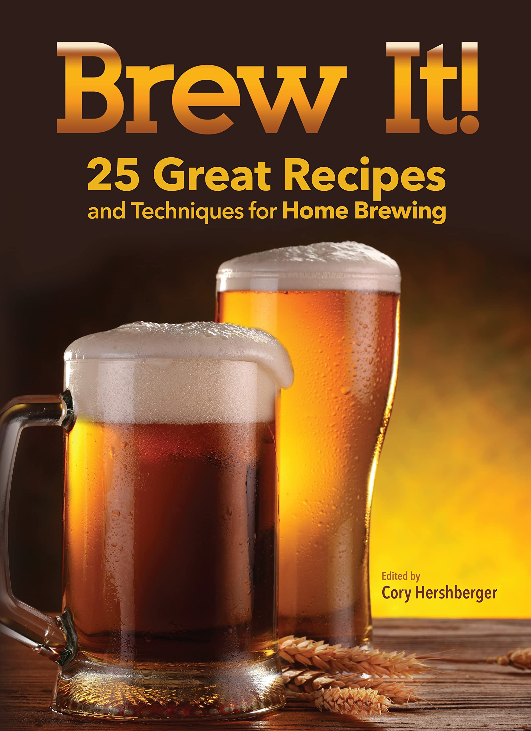 Brew It!: 25 Great Home Brewing Recipes & Techniques for Beer, Kombucha & Coffee - Perfect for Beginners & Hobbyists