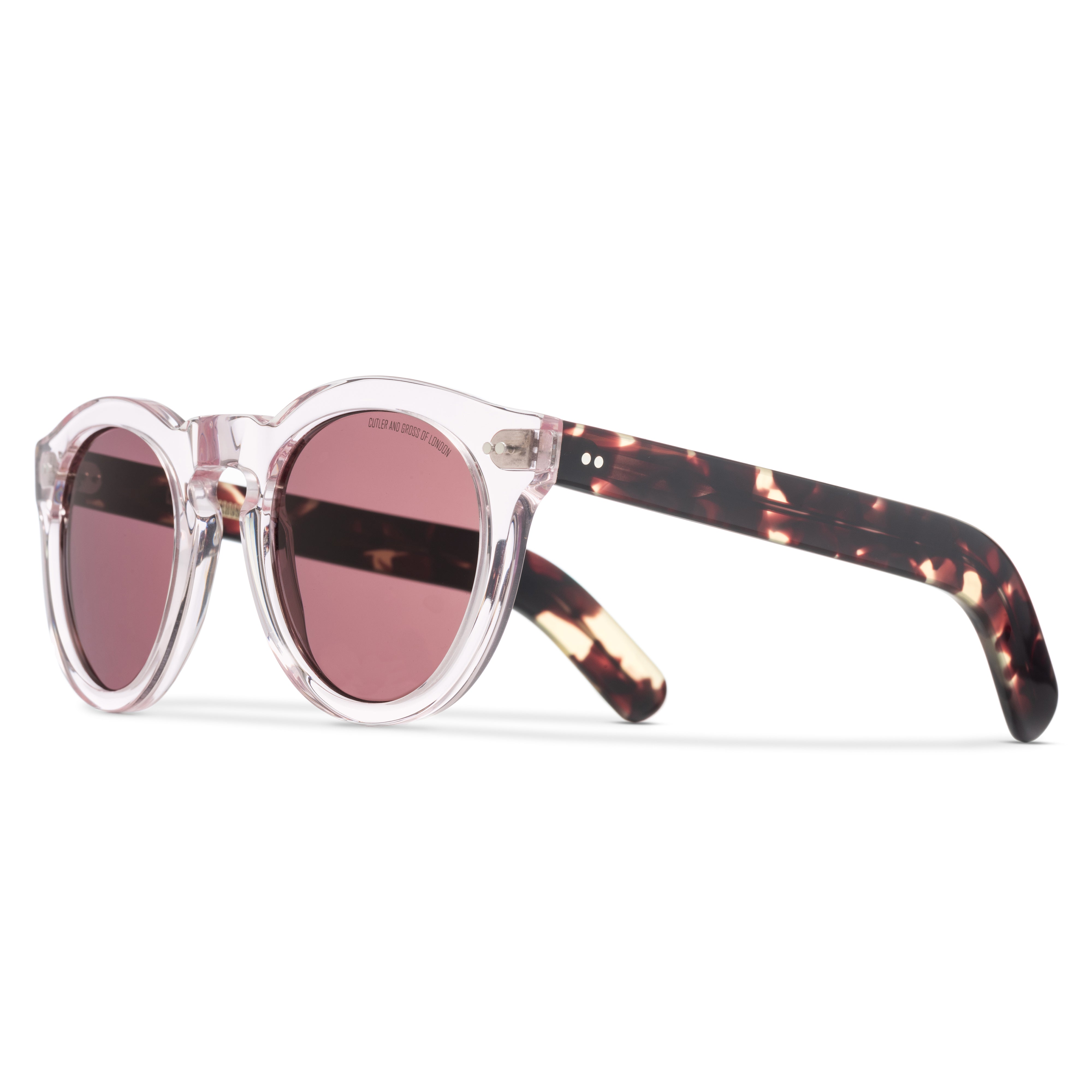 Cutler and Gross 0734 05 5025 Polarized Sunglasses for Men & Women - UV Protection, Classic Aviator Style, Luxury Eyewear for Driving, Travel, and Outdoor Activities