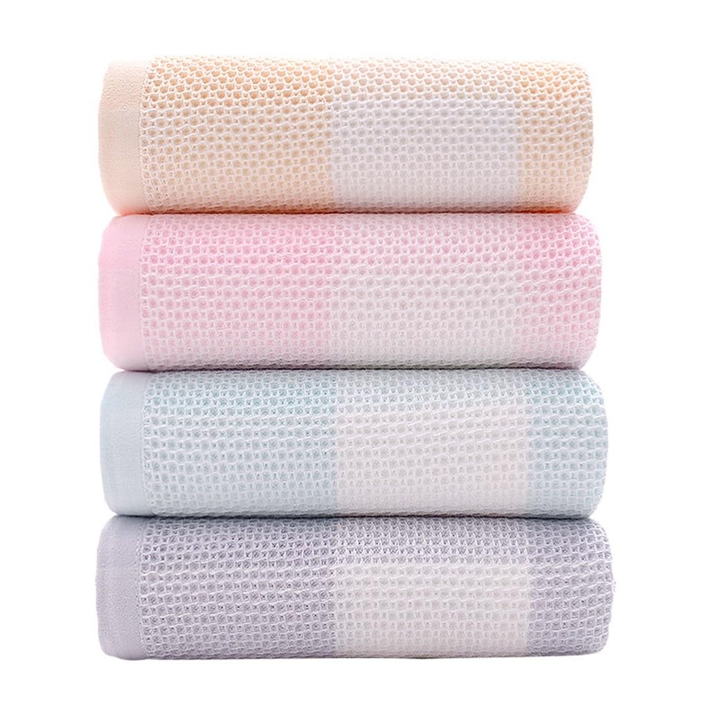 Soft & Absorbent Gauze Cotton Face Towel for Adults - Gentle, Breathable & Lightweight for Skincare, Makeup Removal & Daily Cleansing