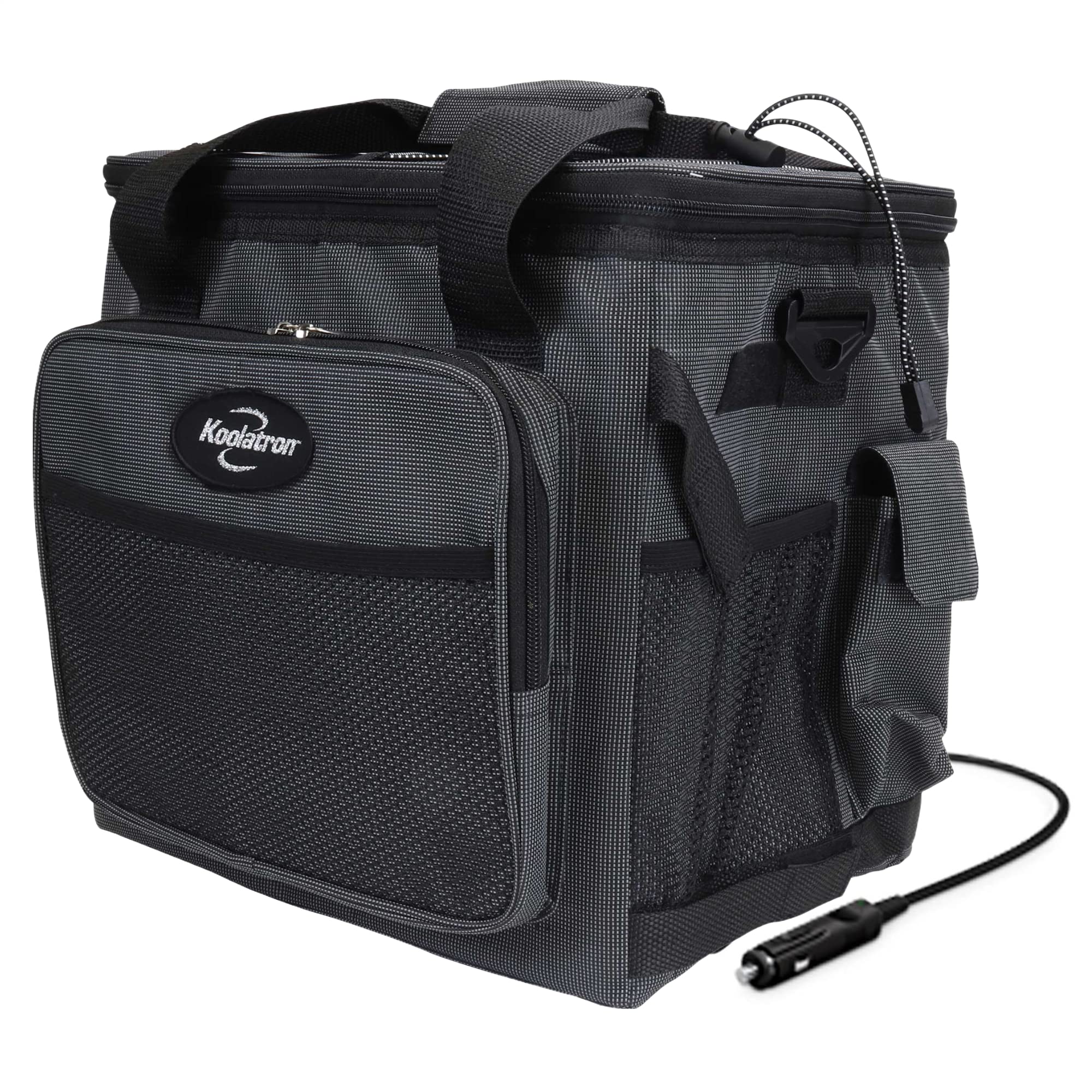 Koolatron 26 Quart Portable Electric Cooler & Warmer - 12V Car, Truck, Boat, RV Fridge for Camping, Travel, Road Trips | Keeps Food & Drinks Cold or Warm | Perfect for Picnics, Beach Days & Outdoor Adventures