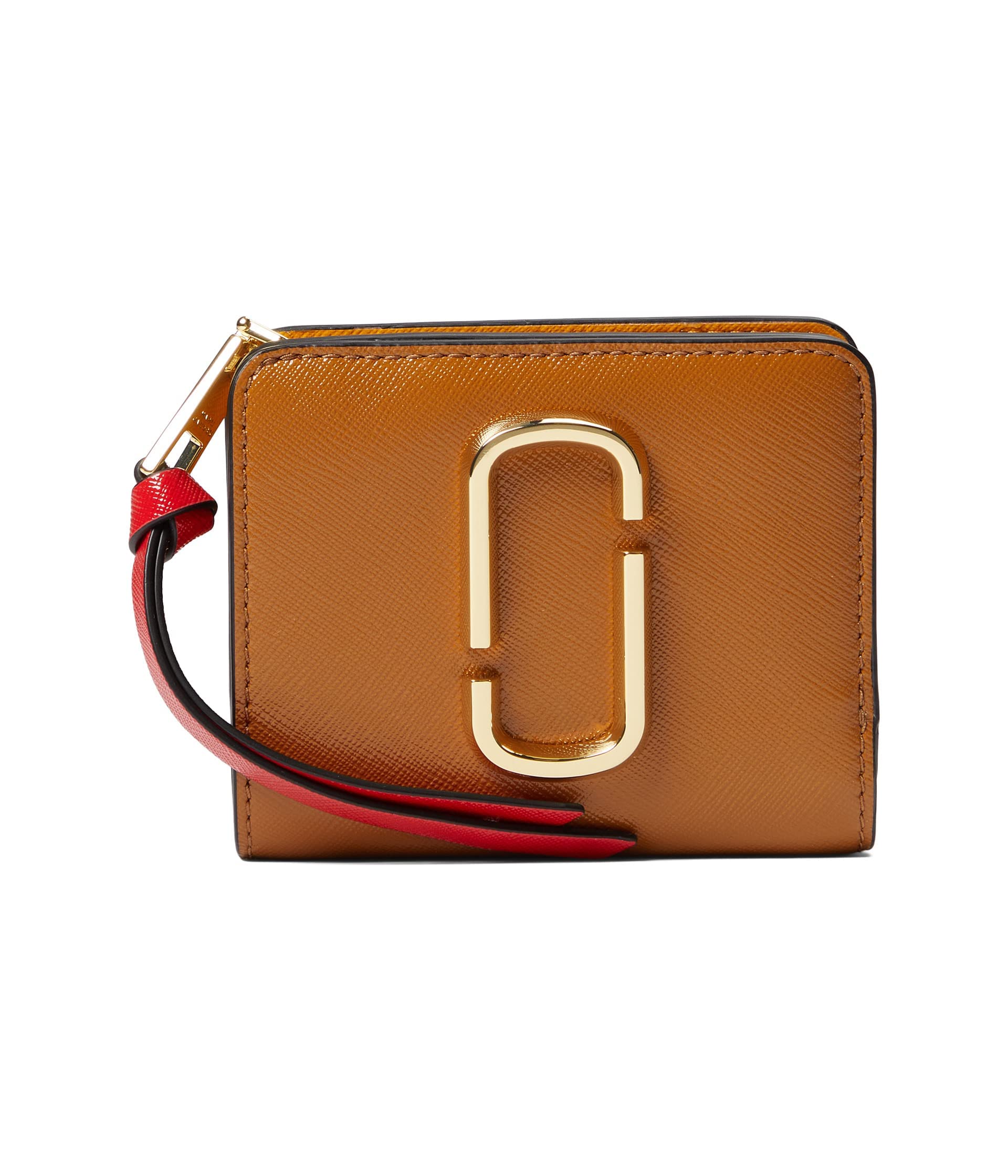 Marc Jacobs Snapshot Mini Compact Wallet - Cathay Spice Multi One Size Crossbody Bag for Women | Perfect for Travel, Shopping & Everyday Use