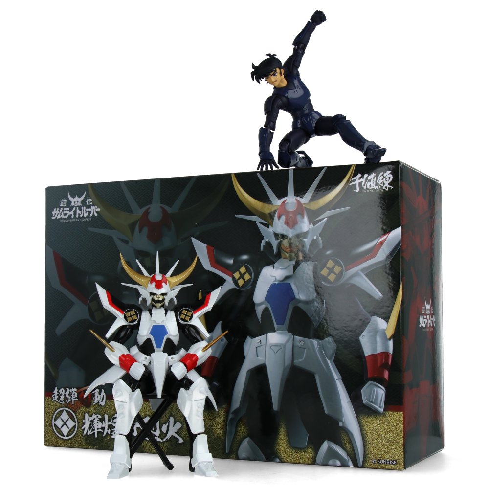 Chou Dan Kadou Yoroiden Samurai Troopers Kikoutei Rekka Action Figure - Collectible Anime Figurine for Display & Gifts | Perfect for Anime Fans, Collectors, and Home Decor