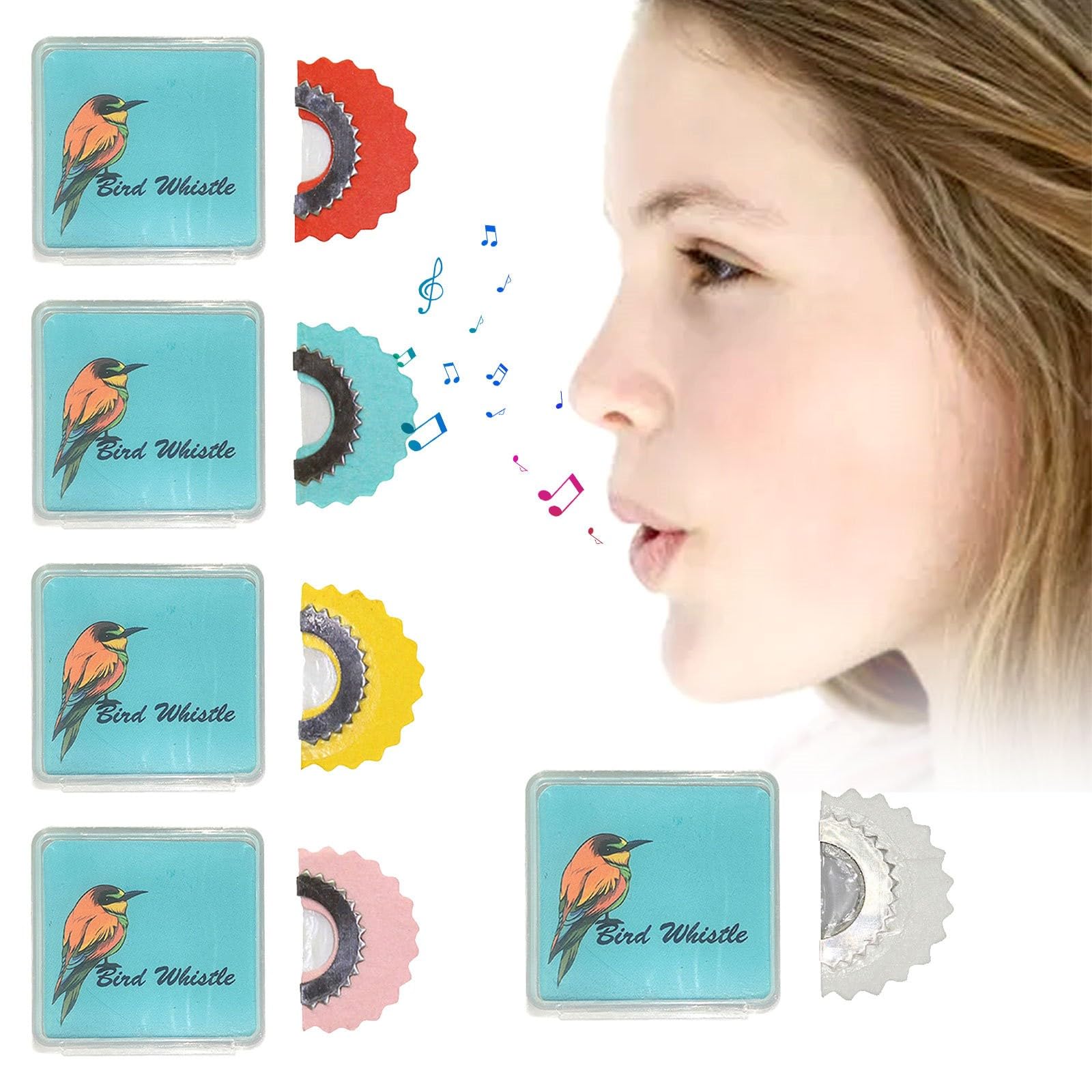 Magic Bird Caller Tongue Whistle - 1 Pack Realistic Warbler Tweeting Noisemaker Toy for Bird Watching, Prank Gifts & Outdoor Fun | Great for Nature Enthusiasts, Practical Jokes & Backyard Birding