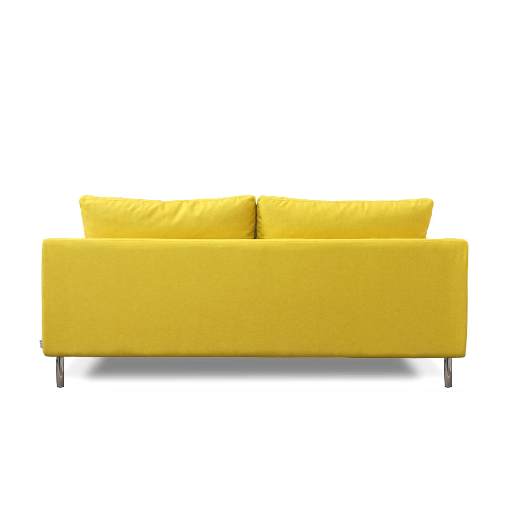 Lexus 2.5 Seater Sofa - Modern Fabric Living Room Couch for Small Spaces, Apartments & Studios | Comfortable Compact Loveseat for Relaxing, Watching TV & Hosting Guests