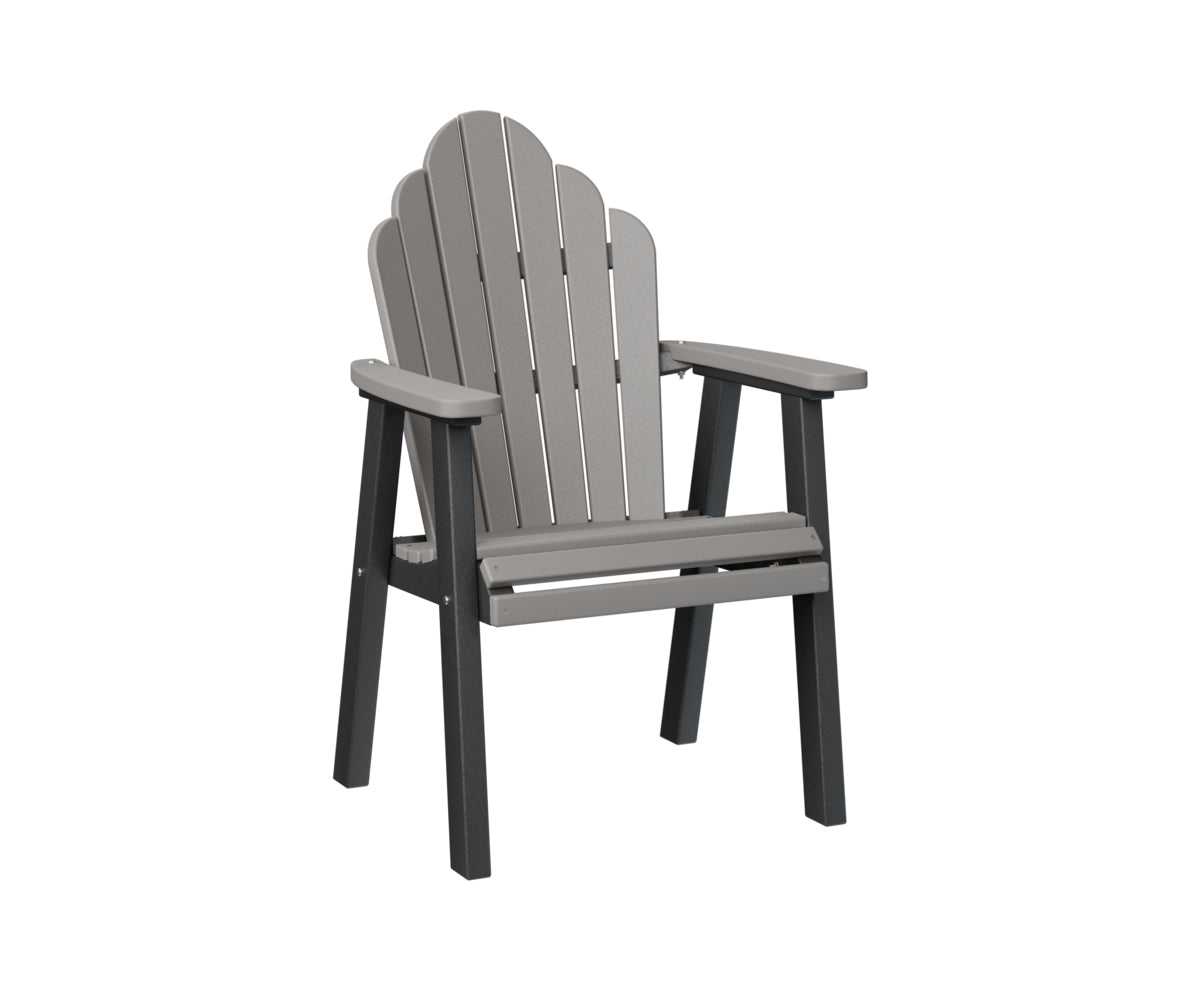 Berlin Gardens Cozi Back Dining Chair - Comfortable Patio & Outdoor Dining Chair for Garden, Deck, and Restaurant Use