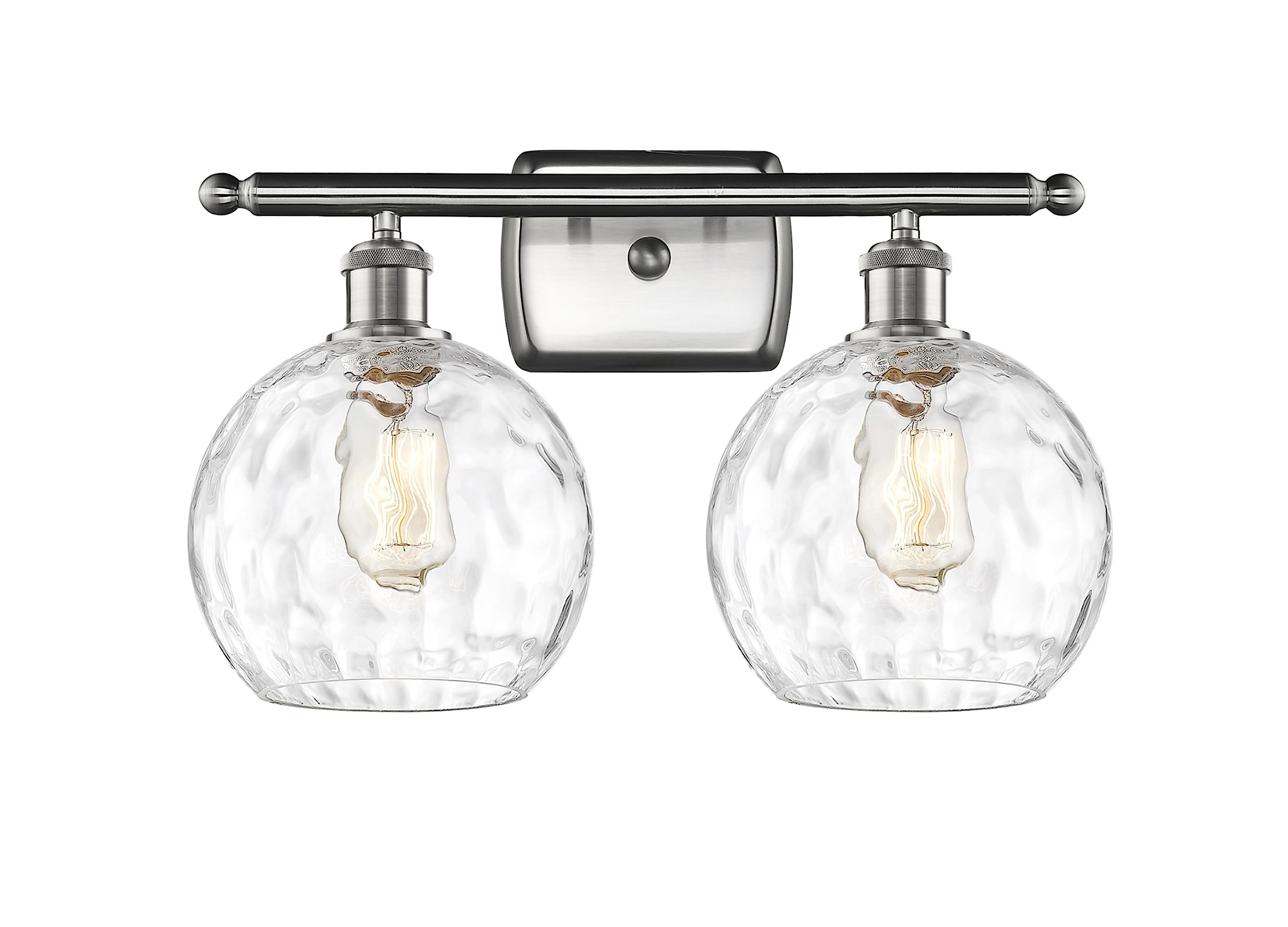 Innovations Lighting Athens Water Glass 2-Light Bathroom Vanity Light - 13