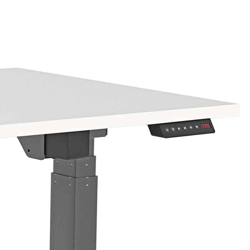 AGILE PRO Electric Height Adjustable Standing Desk - Dual Motor 2 Column Sit to Stand Desk for Home & Office - Perfect for Ergonomics & Workspace Productivity
