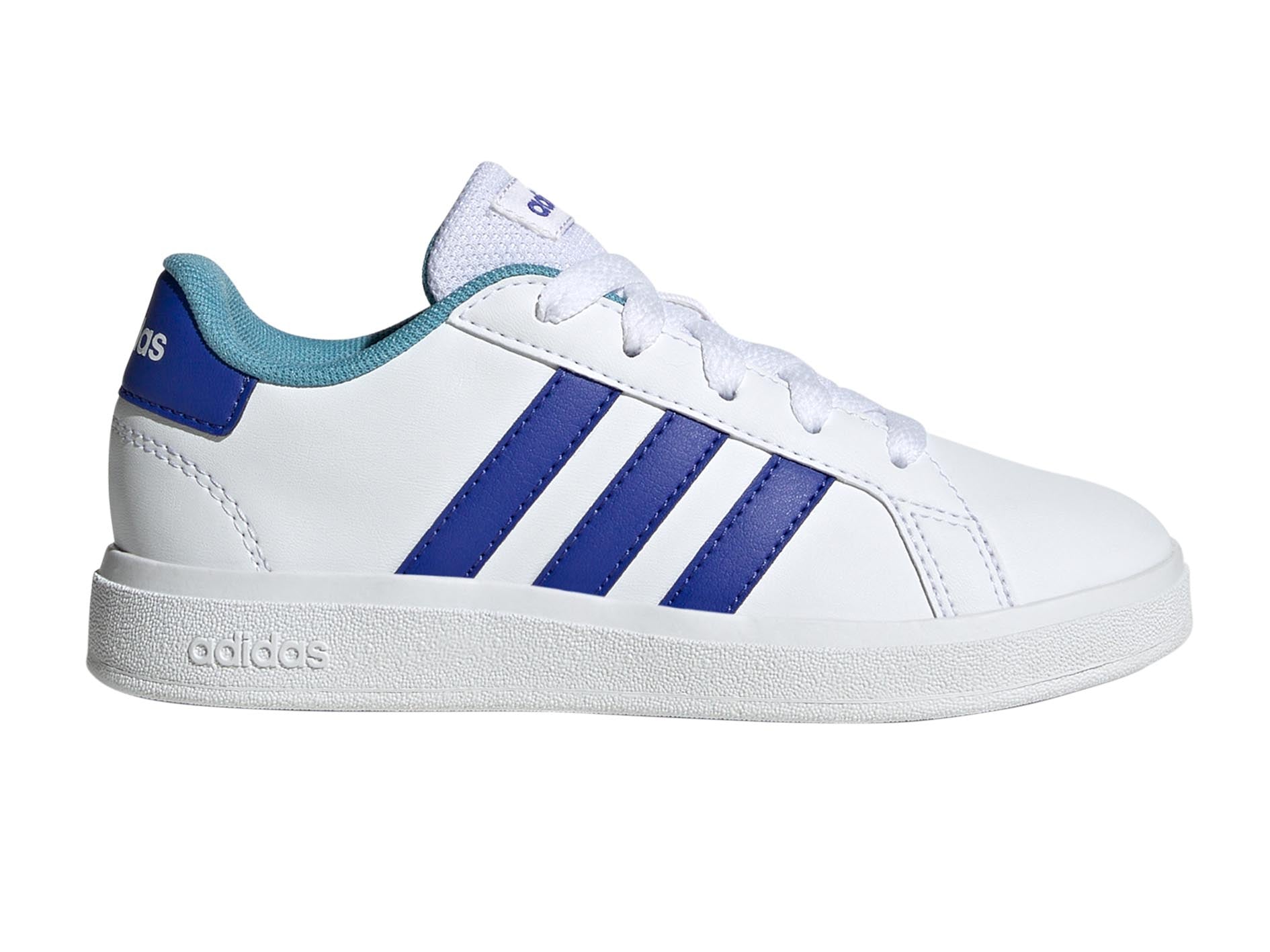 Adidas Kids' Grand Court 2.0 Sneakers - Lightweight Comfortable Tennis Shoes for Boys & Girls - Perfect for School, Sports & Everyday Wear