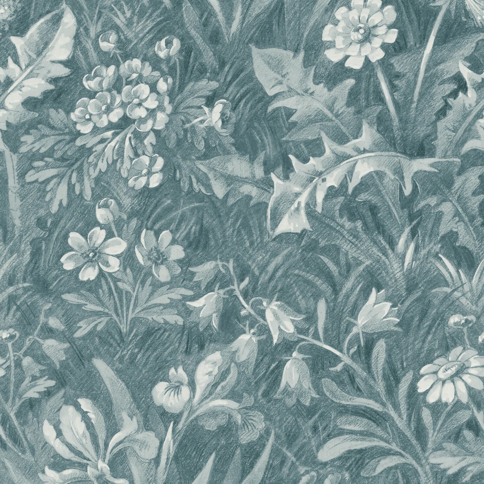 BELTANE Wallpaper Euphorbia Sample - Premium Self-Adhesive Removable Wallpaper for Home Decor, Living Room, Bedroom & Office