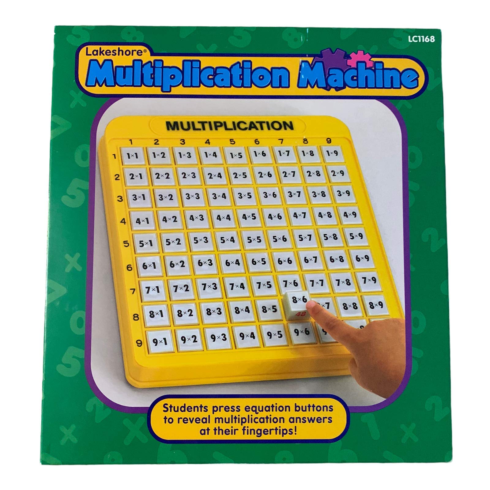 Lakeshore Multiplication Machine - Interactive Math Learning Tool for Kids | Perfect for Homeschooling & Classroom Activities