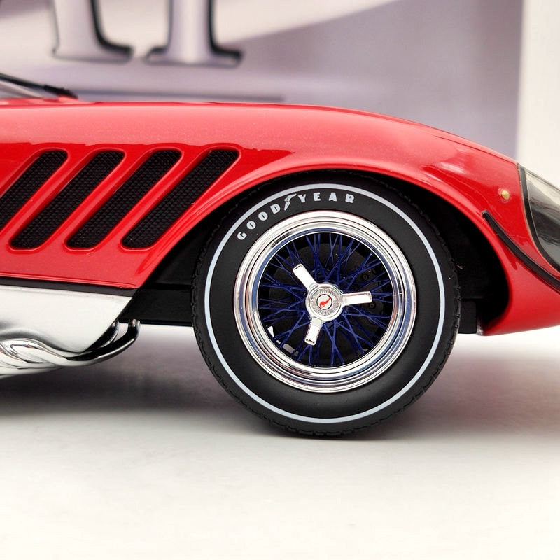 1/18 Scale Ferrari Thomassima III 1969 Red Resin Model Car - Limited Edition Collectible CMF18145 | Perfect for Display, Racing Enthusiast Gifts & Home Decor