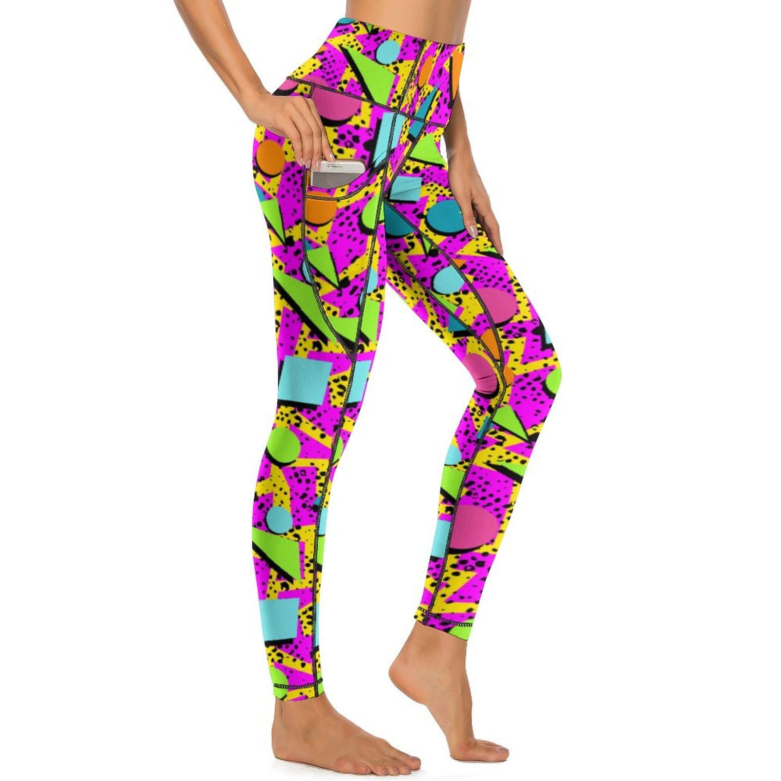 High Waisted Yoga Pants for Women - Workout Running Sports Leggings with Pockets - Perfect for Gym, Yoga, Pilates & Everyday Wear