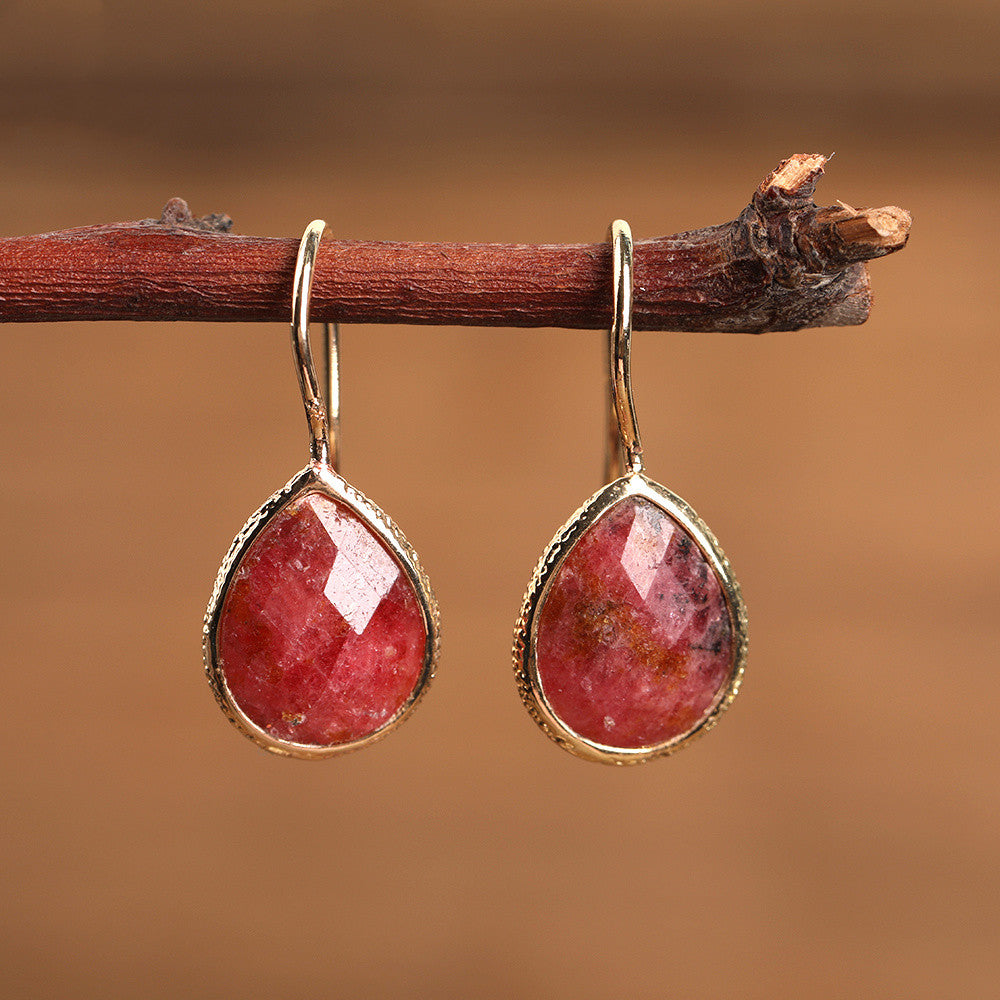 Elegant Water Drop Earrings for Women - Dainty Crystal Teardrop Studs & Dangle Earrings - Perfect for Weddings, Parties & Everyday Wear