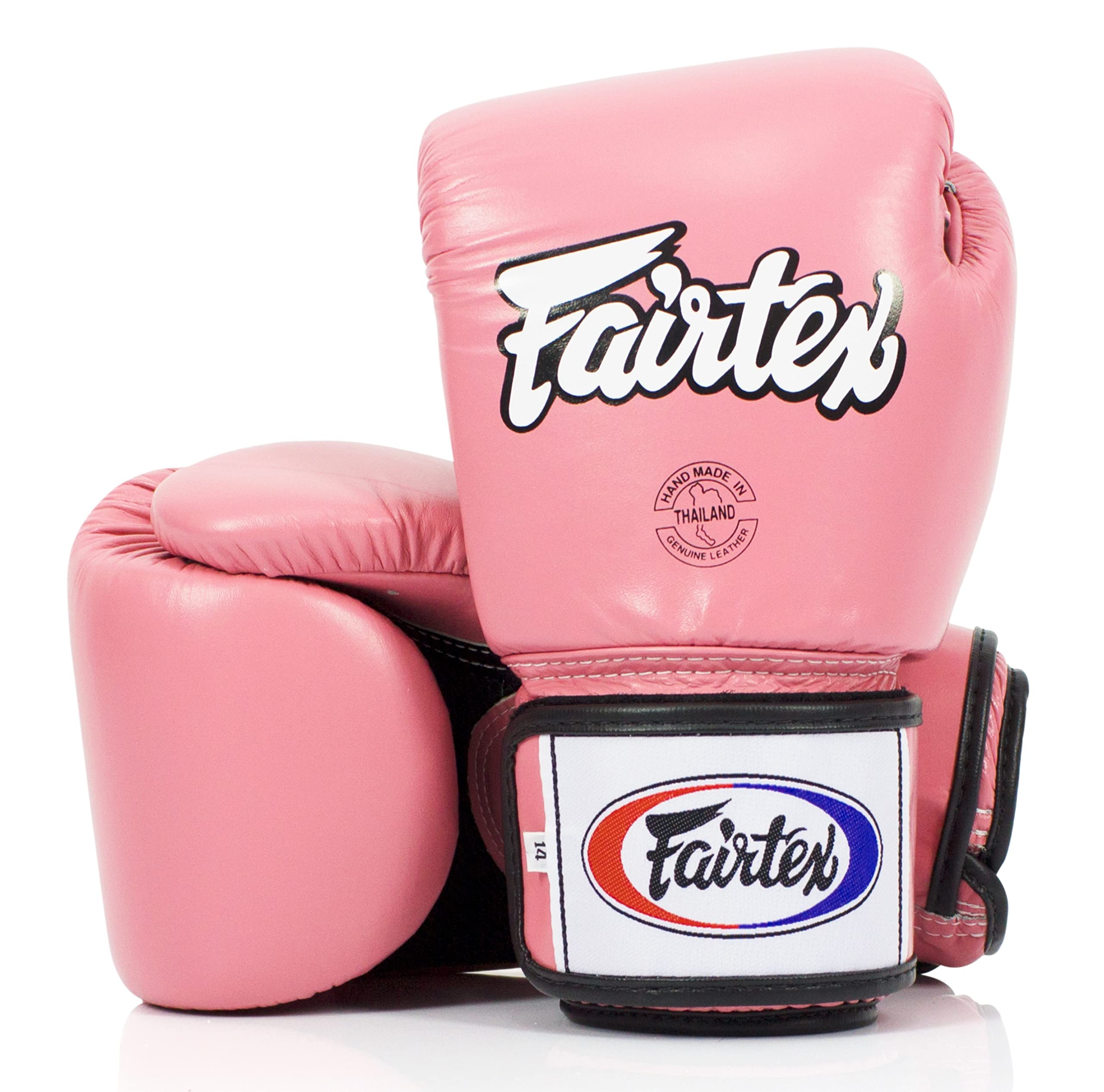 Fairtex BGV1BR Muay Thai Boxing Gloves - Breathable MMA Training Gloves for Men, Women & Kids | Premium Lightweight Shock-Absorbing Kickboxing & Gym Workout Gloves | Ideal for Sparring, Bag Work & Fitness Training