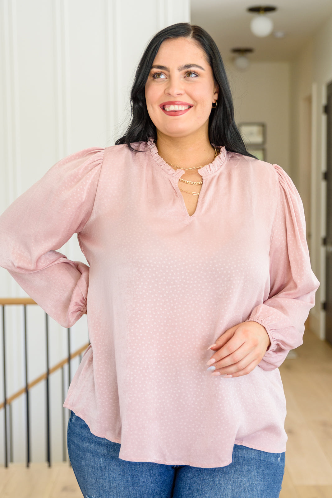 Pink Princess Top - Women's Fashion Blouse for Casual Wear, Date Night & Parties | Trendy & Comfortable