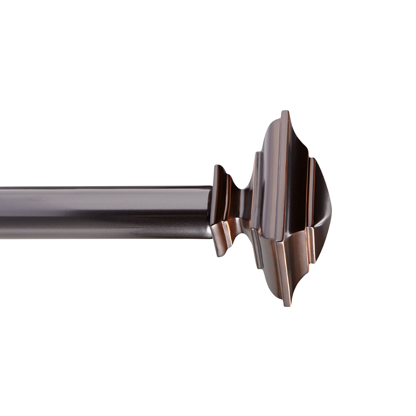 Armstrong Drapery Rod Set 36-72 Inches - Adjustable Copper Bronze Curtain Rod for Home Décor | Perfect for Living Room, Bedroom & Window Treatments