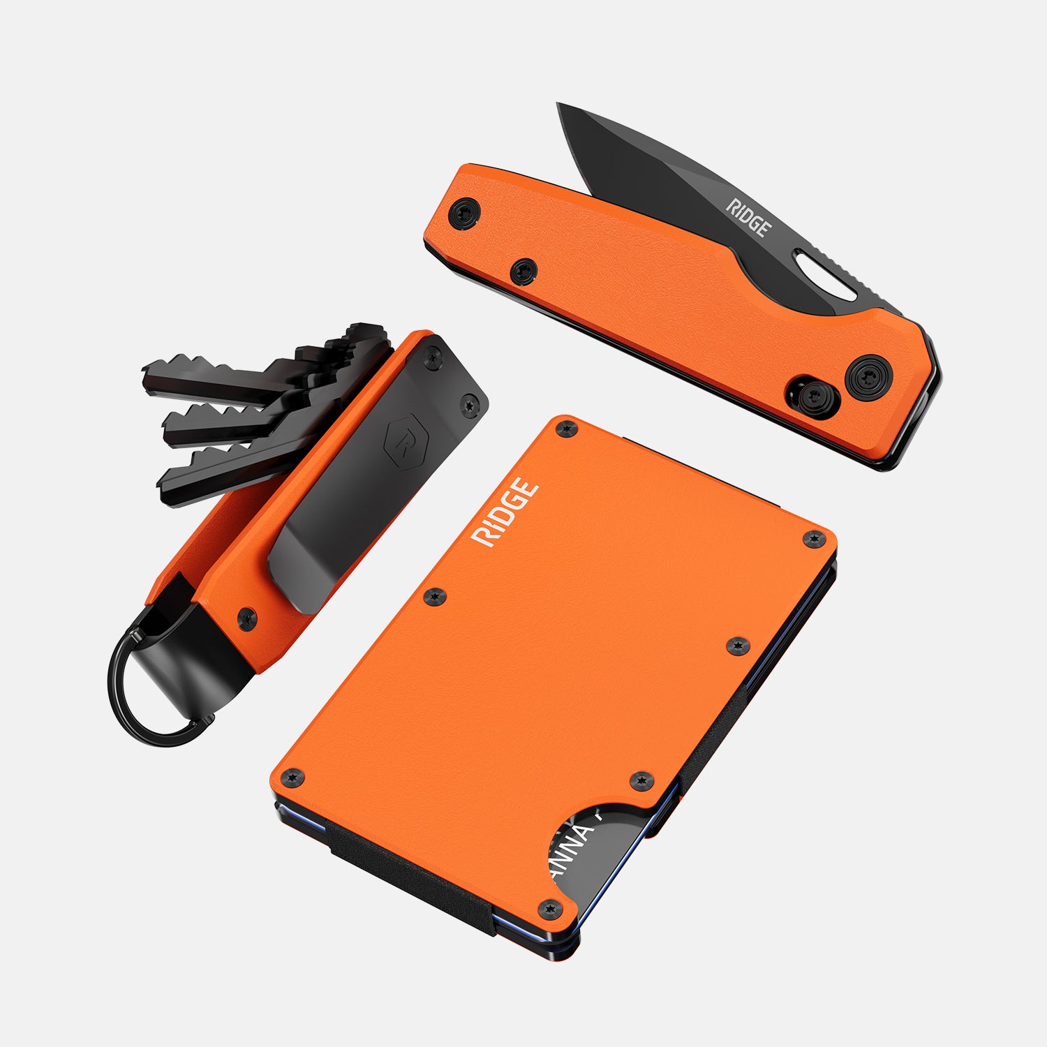 Basecamp Orange Daily Survival Kit - Essential Emergency Gear for Outdoor Adventures, Camping & Hiking