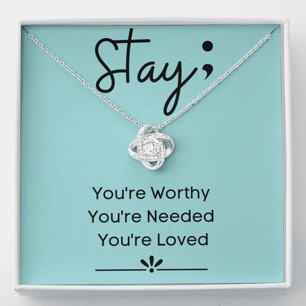 Personalized Message Card Jewelry - Handmade Necklace with Card Holder | Mental Health Awareness Pendant | Thoughtful Gift for Women, Best Friends | Necklace for Special Occasions, Anniversaries & Self-Care Moments