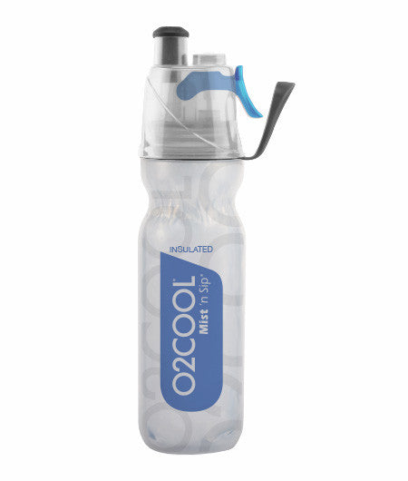 O2COOL ArcticSqueeze® Insulated Mist 'N Sip 18oz Water Bottle - Leakproof, BPA-Free, Double-Wall Vacuum Insulation for Hot & Cold Drinks - Perfect for Hiking, Gym, Travel, and Outdoor Activities