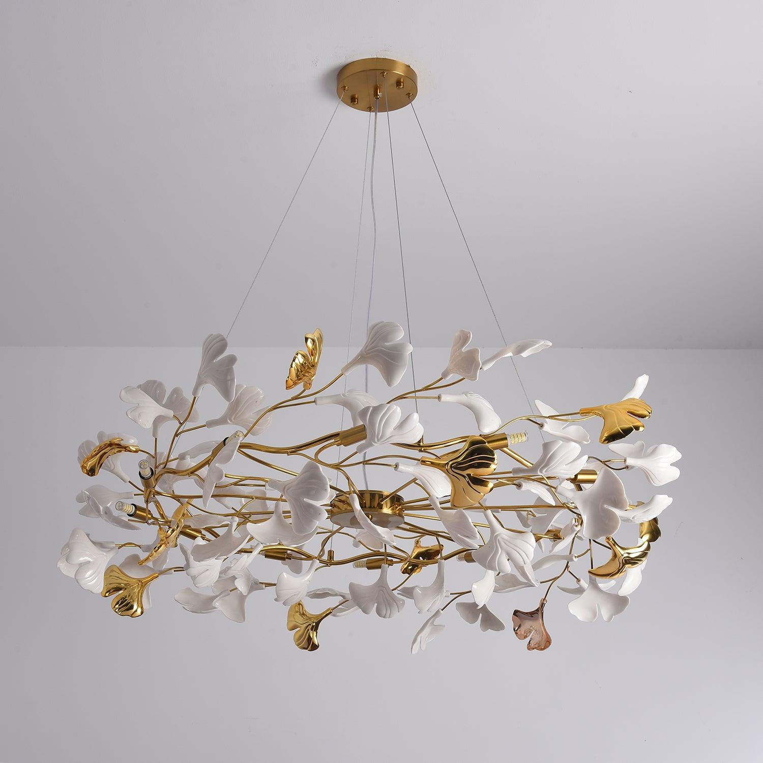 Gold & White