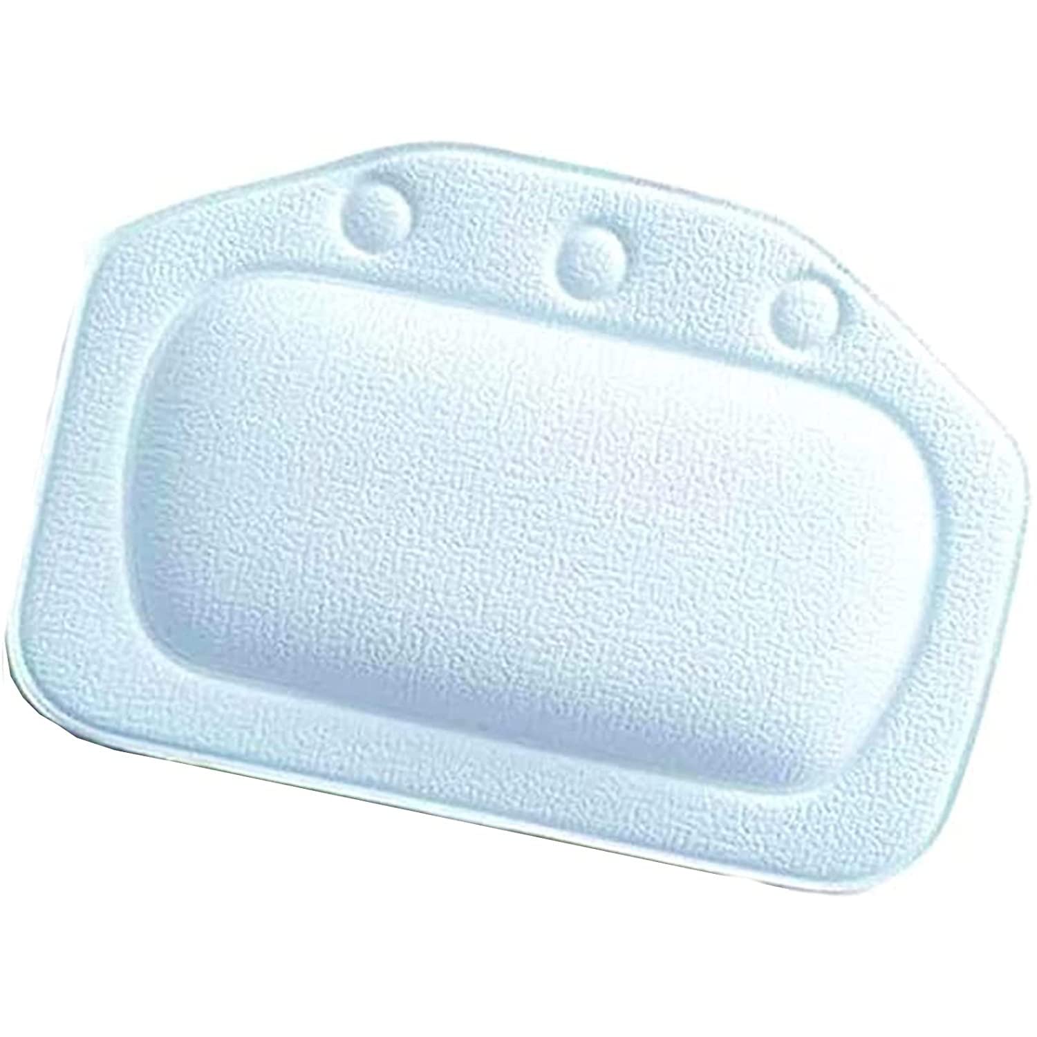 Ergonomic Bath Pillow for Neck & Back Support - Bathtub Pillow with Suction Cups, Fits All Tubs, Spa & Jacuzzi - Perfect for Relaxing Baths, Hot Tub Soaks & Spa Days