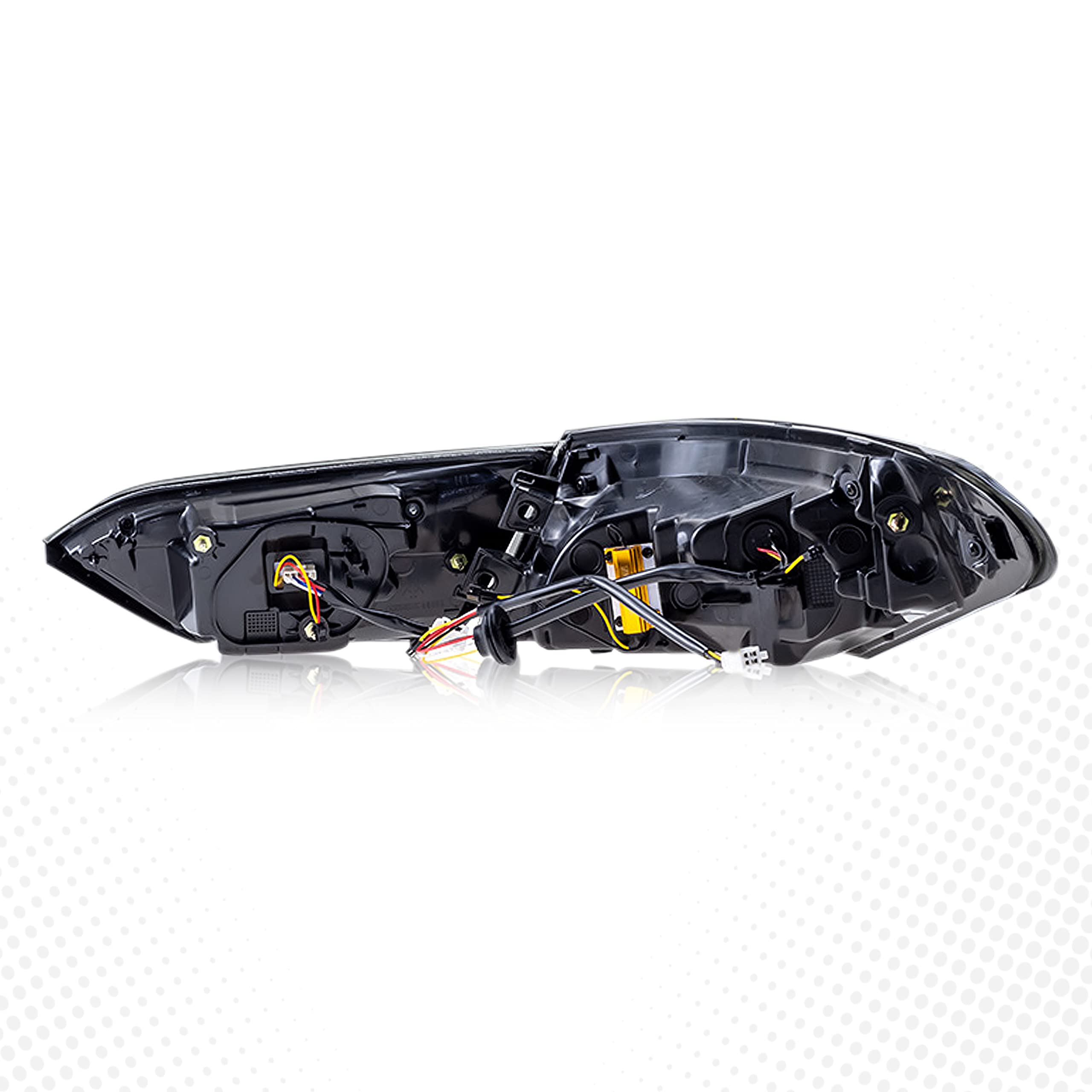 2018-2023 Toyota Camry LED Tail Lights - DRL Brake Turn Signal Assembly with Start Up Animation (Clear) - Perfect for Night Driving & Custom Car Upgrades
