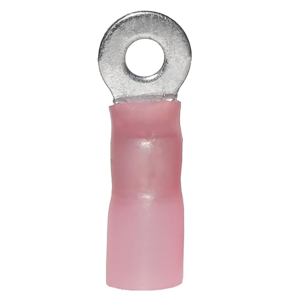 Ancor Marine Grade Heat Shrink Ring Terminals - Waterproof Electrical Connectors for Boat, RV & Automotive Wiring (10-Pack) - Perfect for Marine Electronics, Solar Systems & DIY Electrical Projects