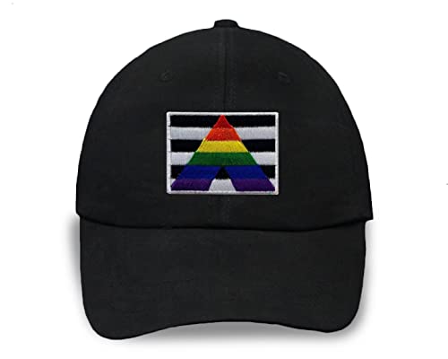 Rectangle Straight Ally Flag Hats
