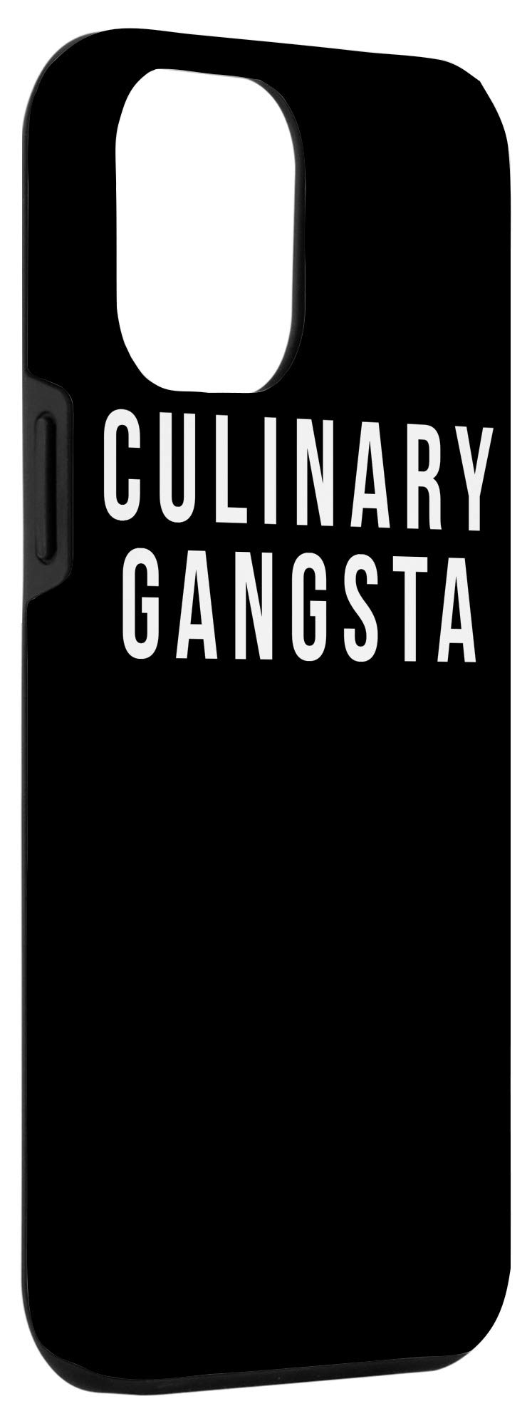 iPhone 12 Pro Max Case - Funny Culinary Gangsta Chef Design | Perfect for Cooking Enthusiasts & Kitchen Humor Lovers