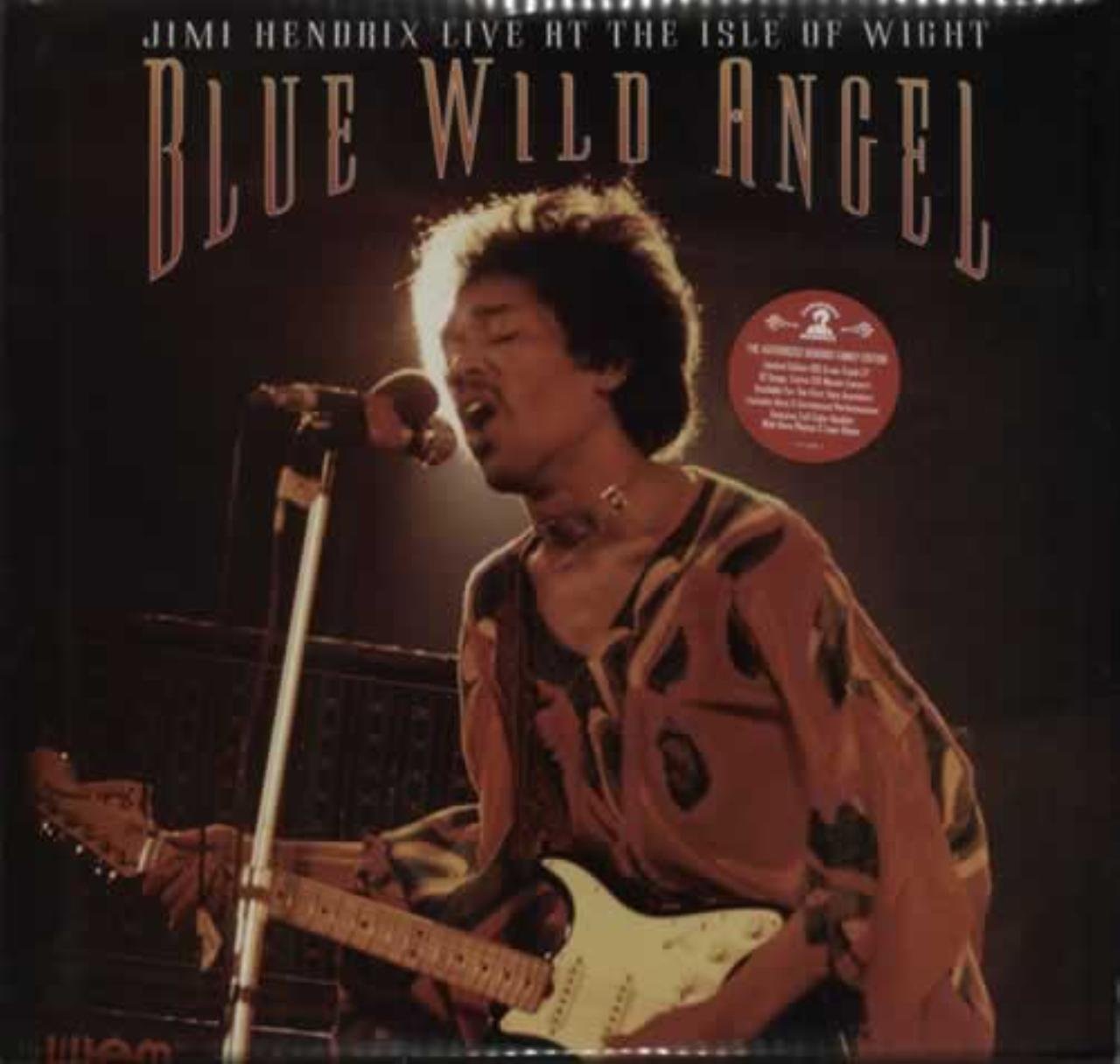 Blue Wild Angel: Live at the Isle of Wight Festival Vinyl Record - Classic Rock Music Collectible for Home Listening & Music Enthusiasts