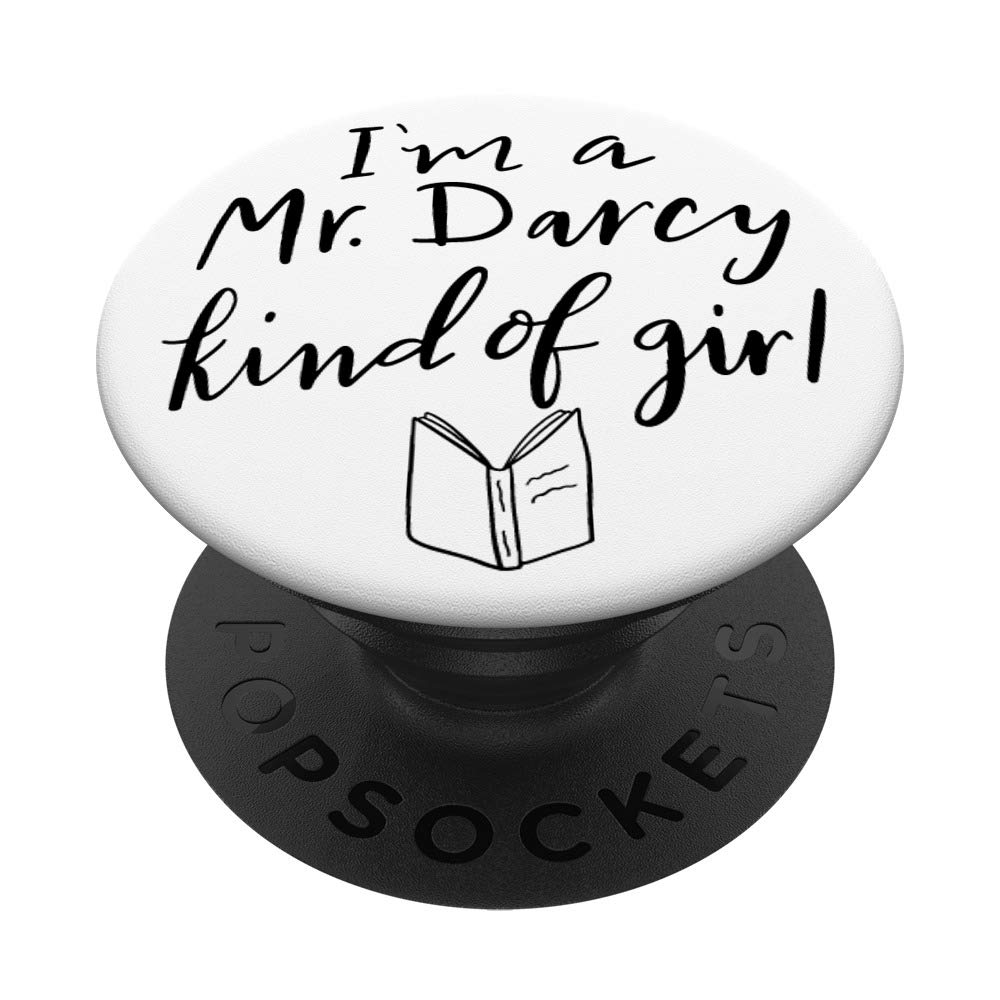 Mr Darcy Kind Of Girl Hand Lettered Design T-Shirt - Romantic Literary Quote Tee for Jane Austen Fans - Perfect for Book Clubs, Dates & Gifts