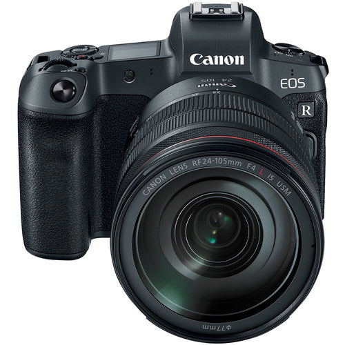 Canon EOS R Full Frame Mirrorless Digital Camera with RF 24-105mm f/4L IS USM Lens - Professional Photography, Travel & Vlogging Kit