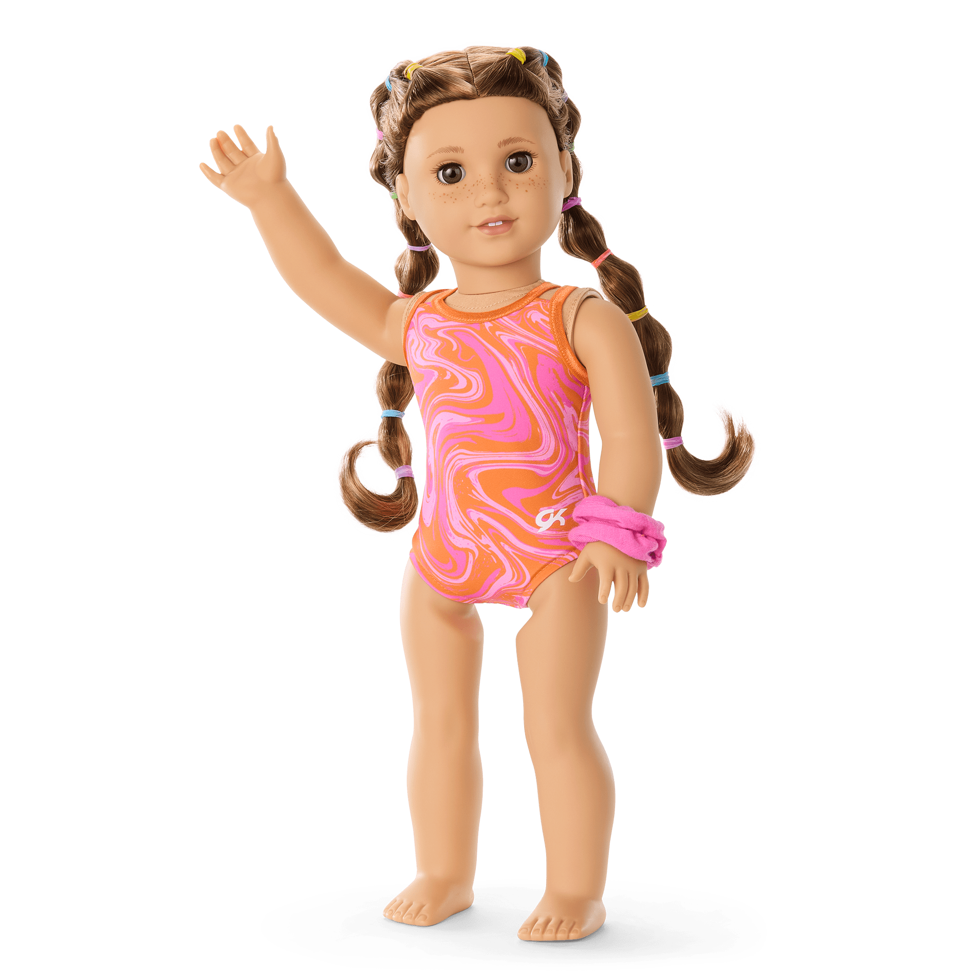 Lila’s™ Perfect 10 Gymnastics Bundle for Girls - American Girl of the Year™ 2024 - Complete Gymnastics Set with Leotard, Bag & Accessories - Perfect for Training, Competitions & Play
