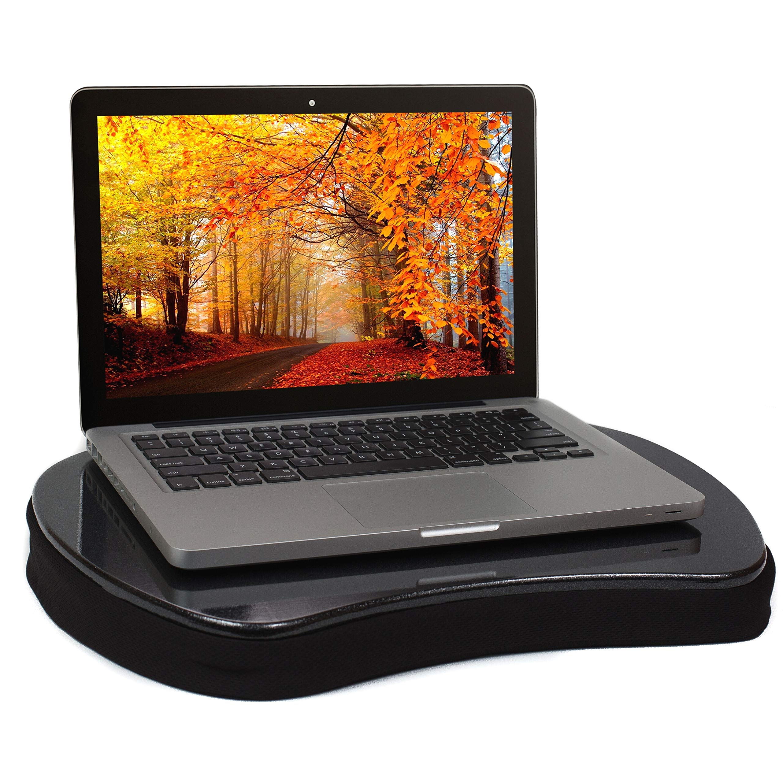 Sofia + Sam Compact Lap Desk with Memory Foam Cushion - Portable Laptop Tray for 15