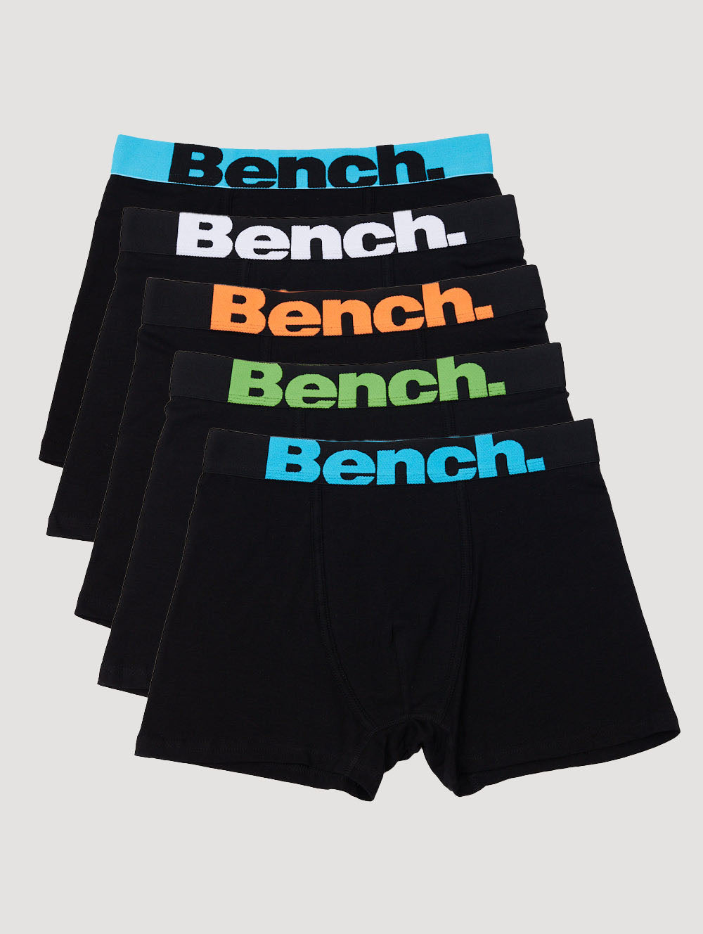 Gurdo Men's Boxer Briefs 5-Pack - Soft Breathable Cotton Underwear for Everyday Comfort - Perfect for Workout, Travel & Daily Wear