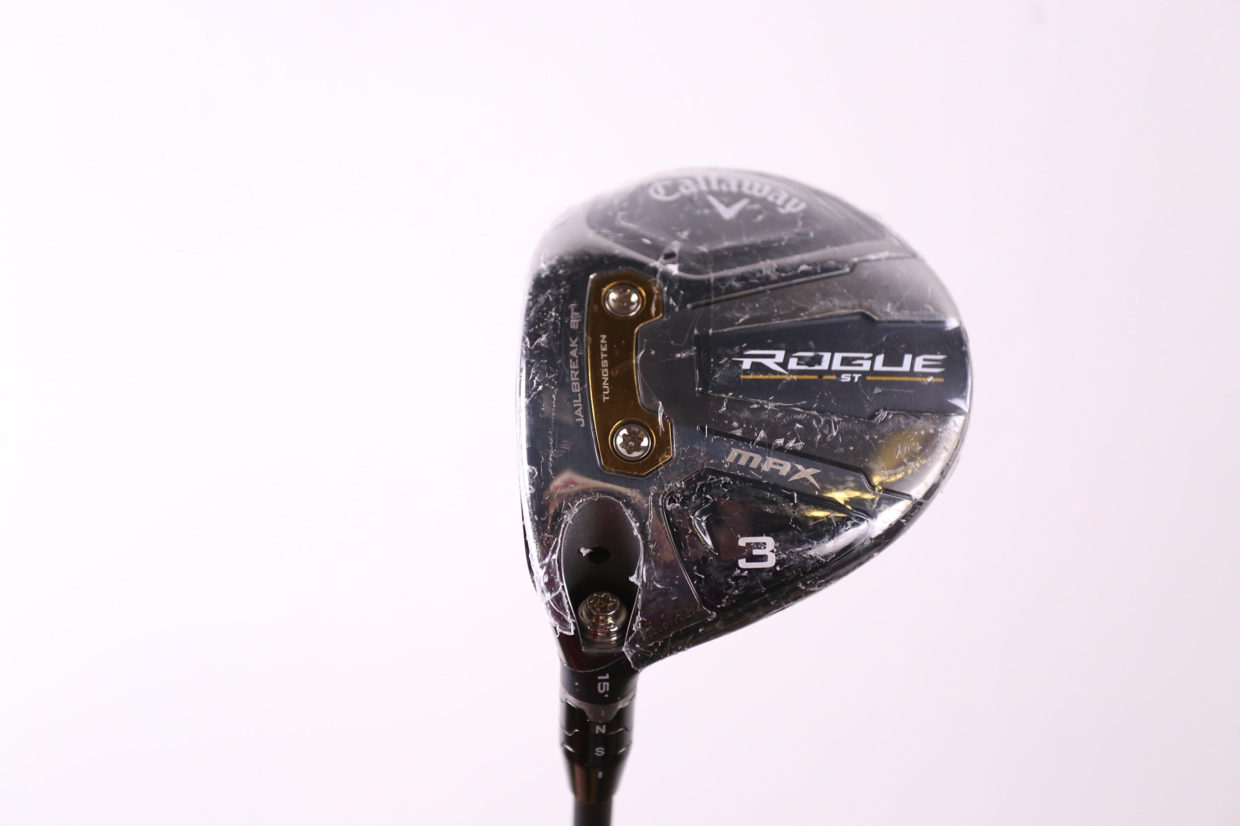 Used Callaway Rogue ST MAX 3 Wood Golf Club - Left Handed 15° Senior Flex | Perfect for Senior Golfers & Left-Handed Players on Fairway Shots