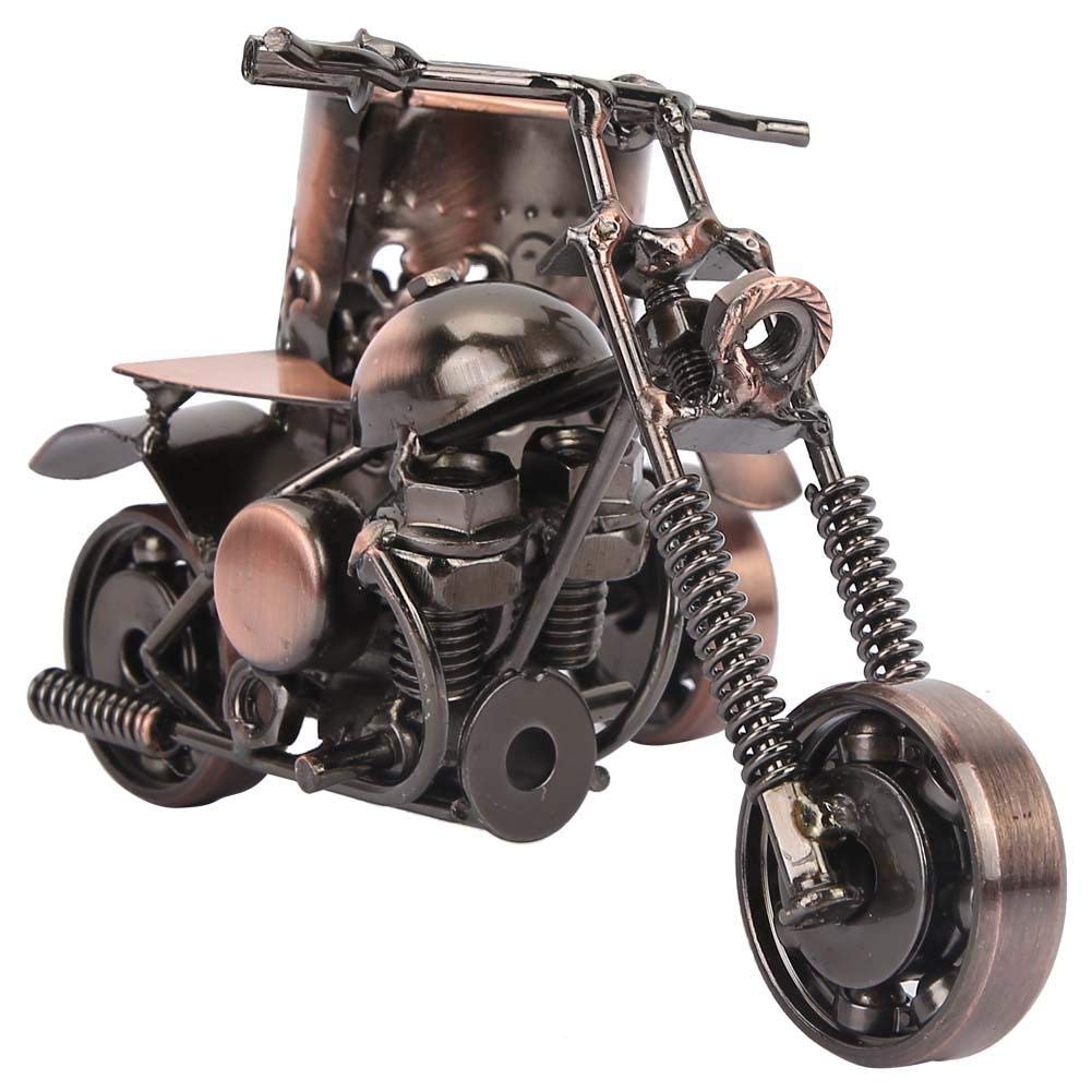 Stylish Motorcycle Model Pen Holder for Desk - Perfect for Home, Office, Bars & Cafes | Unique Gift & Decorative Organizer for Motorcycle Enthusiasts