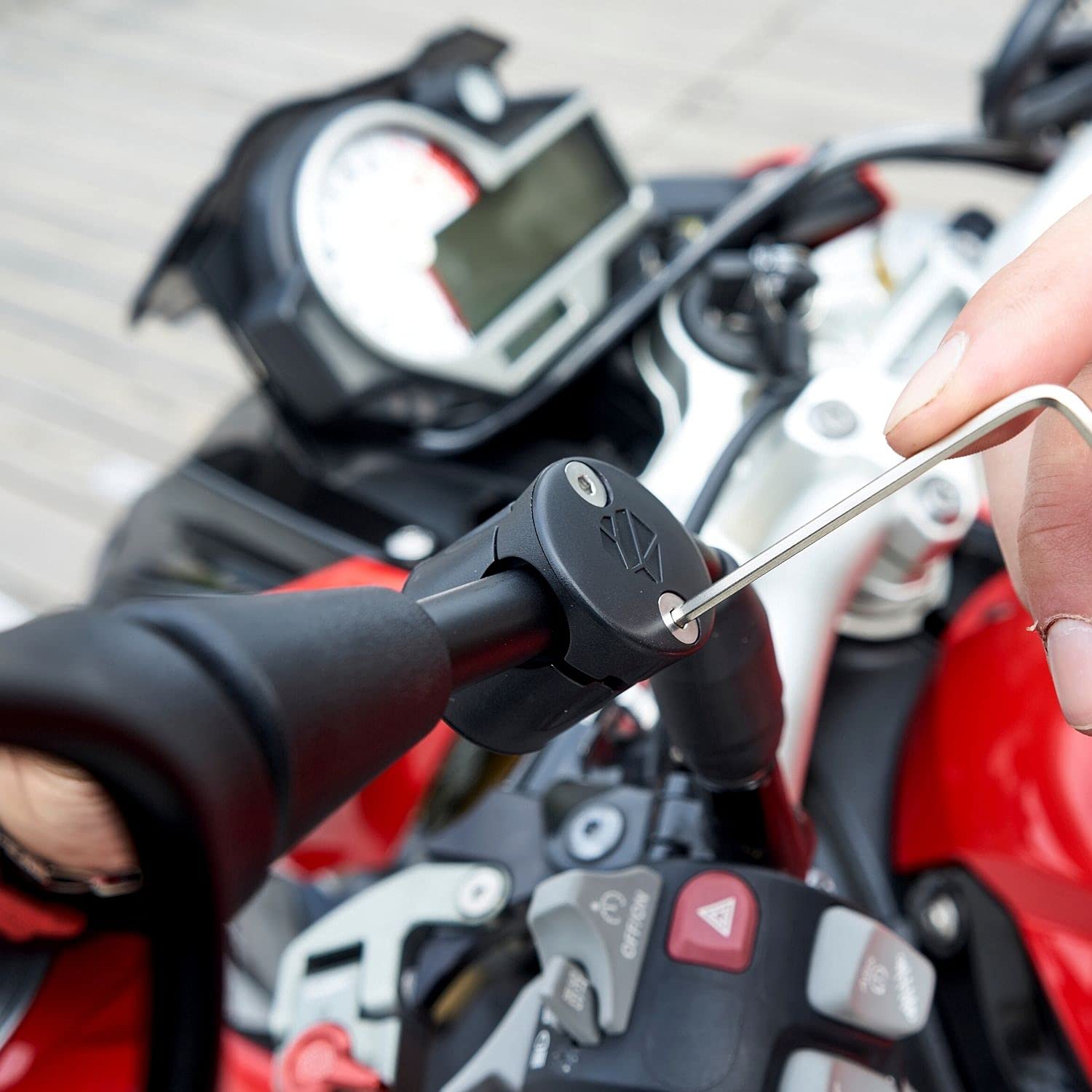 Shapeheart Pro Magnetic Motorcycle Phone Mount - Anti-Vibration Waterproof Smartphone Holder for Moped & Bike with 360° Rotation - Perfect for GPS Navigation & Adventure Riding