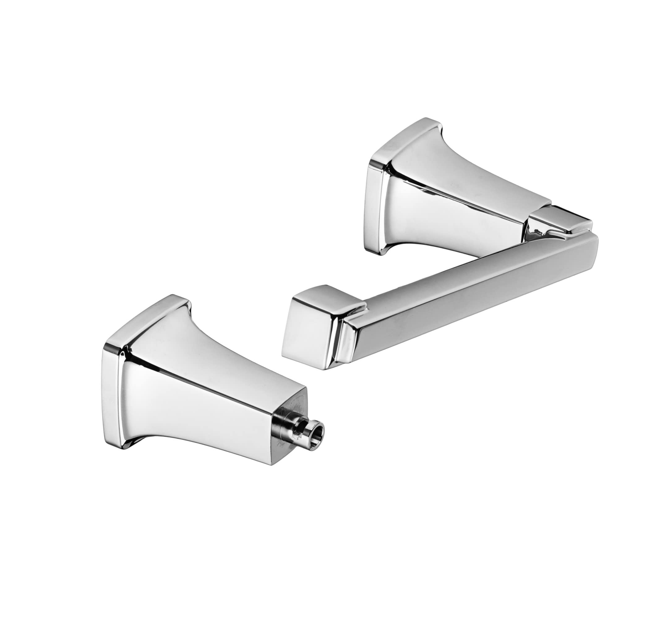 American Standard 7353230.295 Townsend Brushed Nickel Toilet Paper Holder - Durable Bathroom Tissue Roll Dispenser for Home, Office & Commercial Use