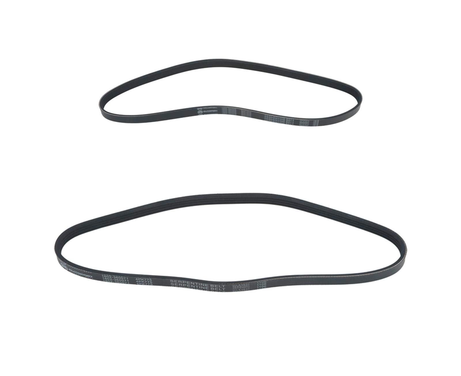 Serpentine Fan Belt Replacement for 2002-2006 Nissan Altima & Maxima V6 3.5L Engine - Durable Drive Belt for Smooth Performance & Longevity - Perfect for DIY Auto Repair & Maintenance