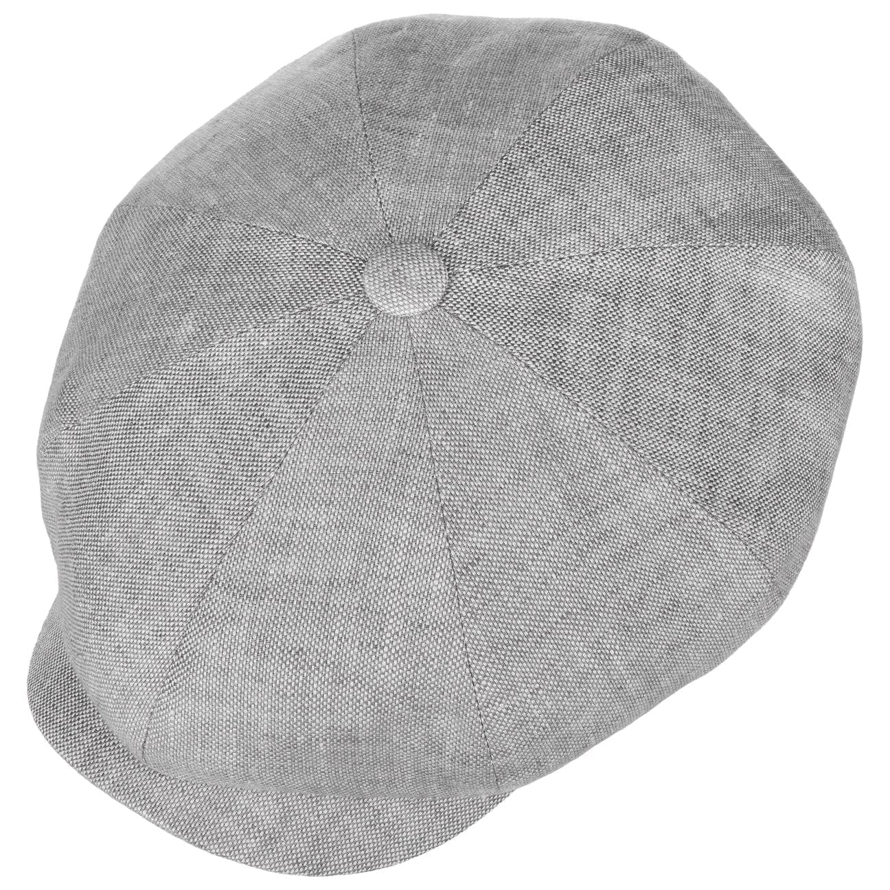 Stetson Hatteras Classic Linen Flat Cap for Men - Breathable Summer Hat for Golf, Fishing & Outdoor Activities