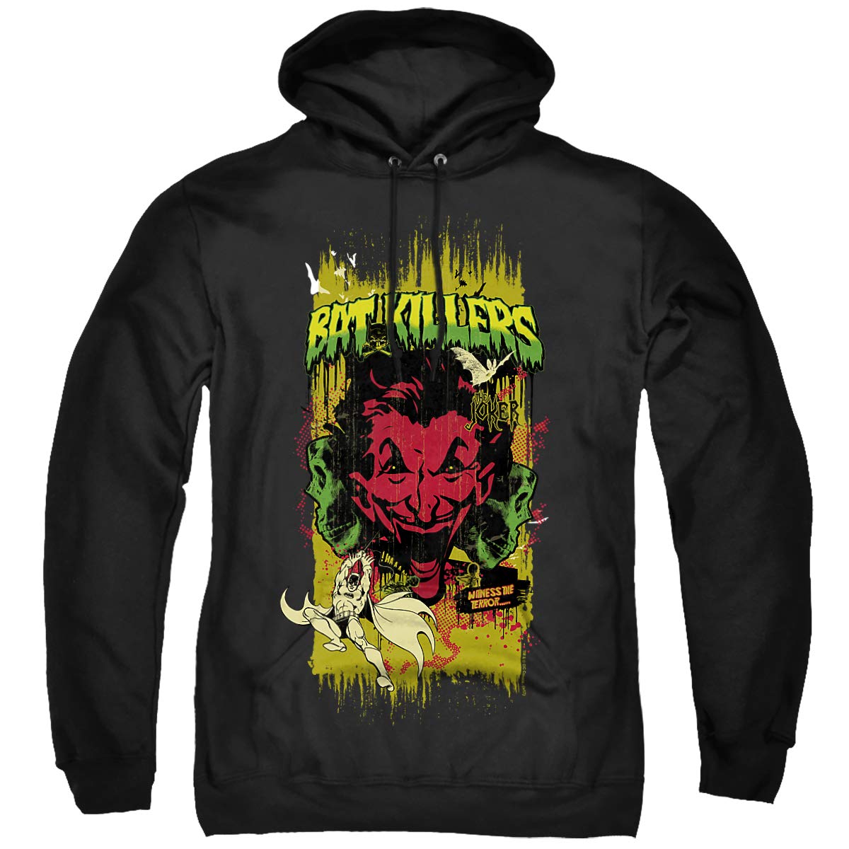 Batman Bat Killers 2 Unisex Adult Pullover Hoodie - Superhero Cosplay, Casual Wear & Gift for DC Fans